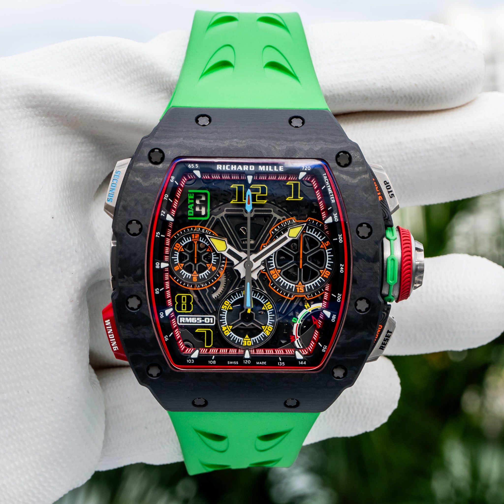 Richard Mille 2021 RM 65-01 Split-Seconds Chronograph Black NTPT