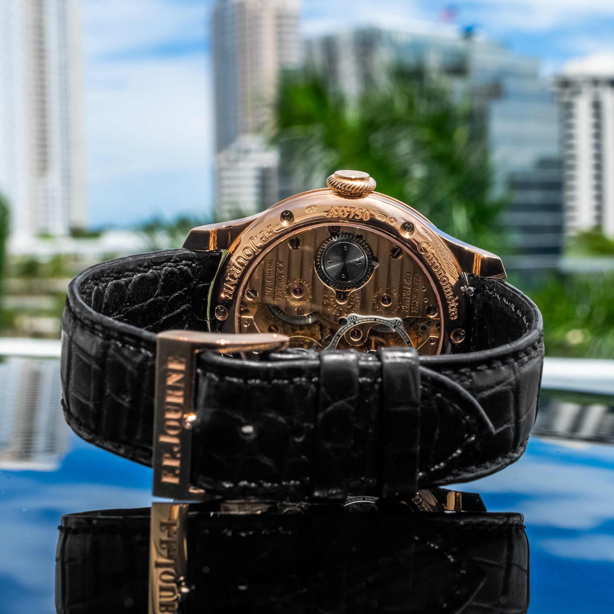 F.P. Journe CO Chronomètre Optimum Rose Gold Salmon Dial 42mm