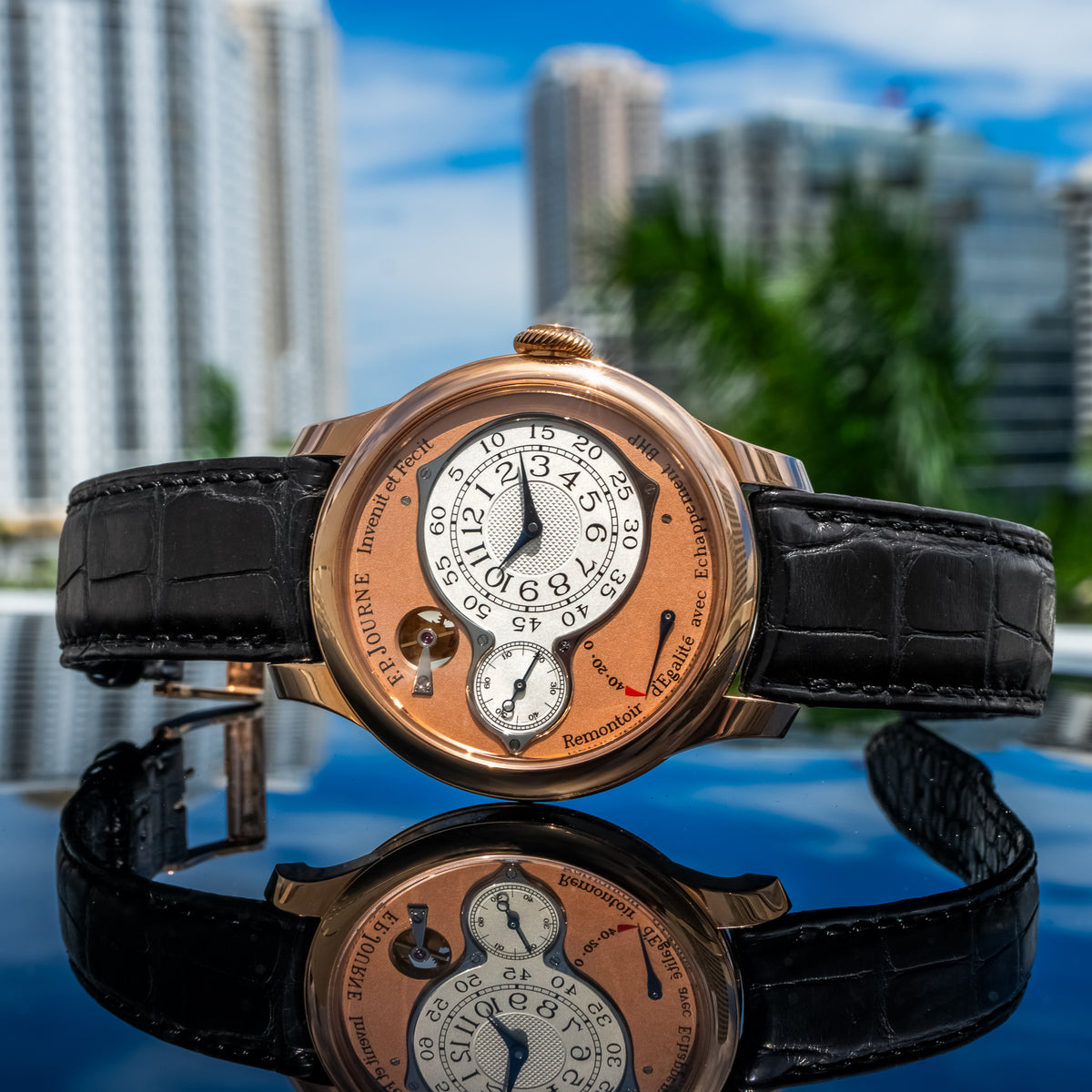 F.P. Journe CO Chronomètre Optimum Rose Gold Salmon Dial 42mm