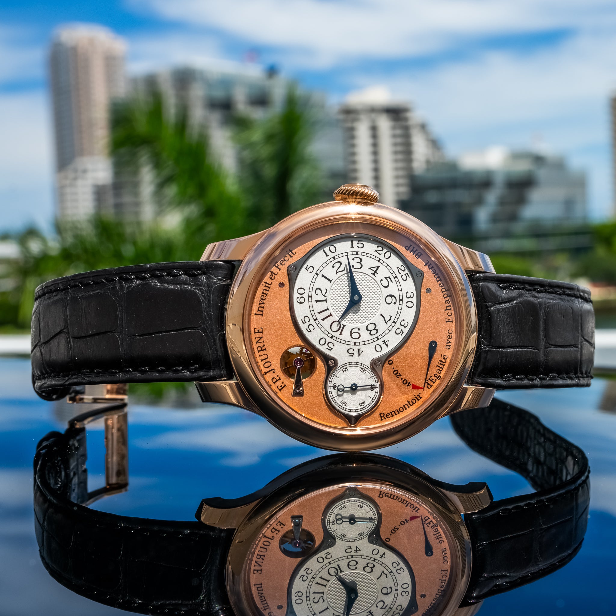 F.P. Journe CO Chronomètre Optimum Rose Gold Salmon Dial 42mm