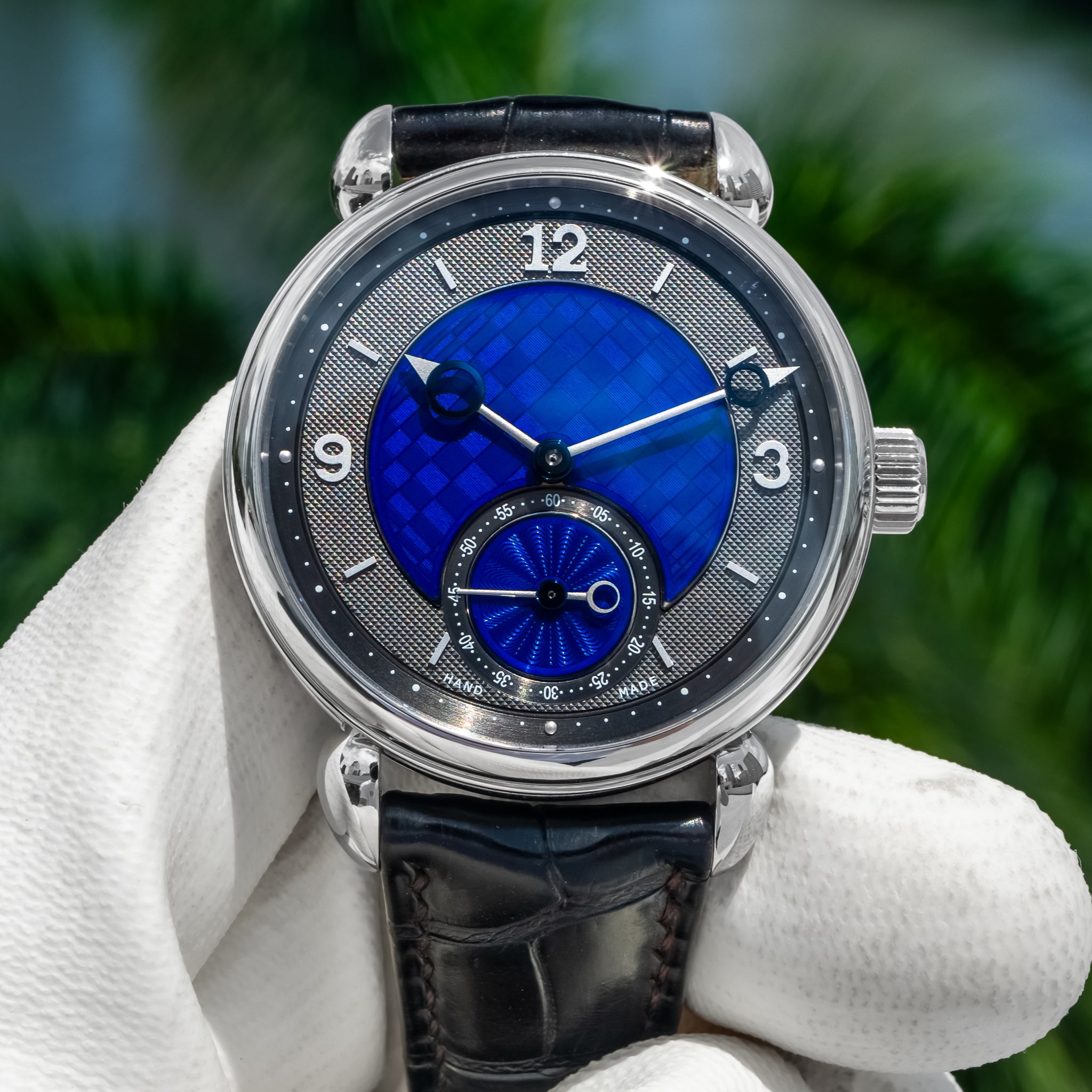 2024 Voutilainen Vingt-8 "Optical Illusion" Platinum 39mm