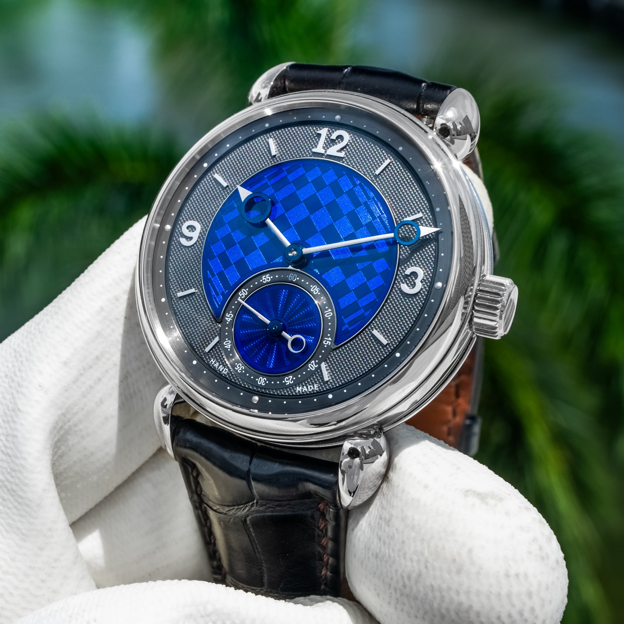 2024 Voutilainen Vingt-8 "Optical Illusion" Platinum 39mm