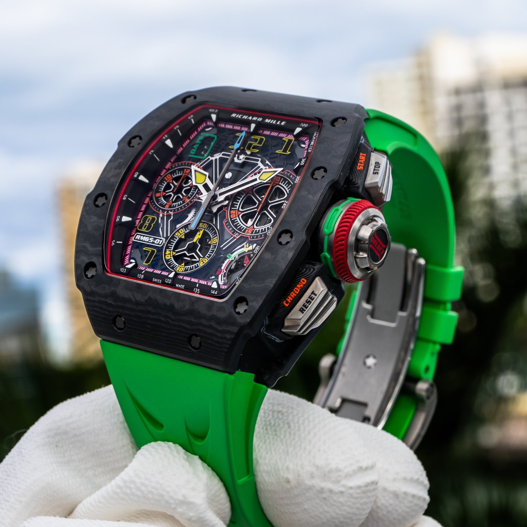 Richard Mille 2021 RM 65-01 Split-Seconds Chronograph Black NTPT