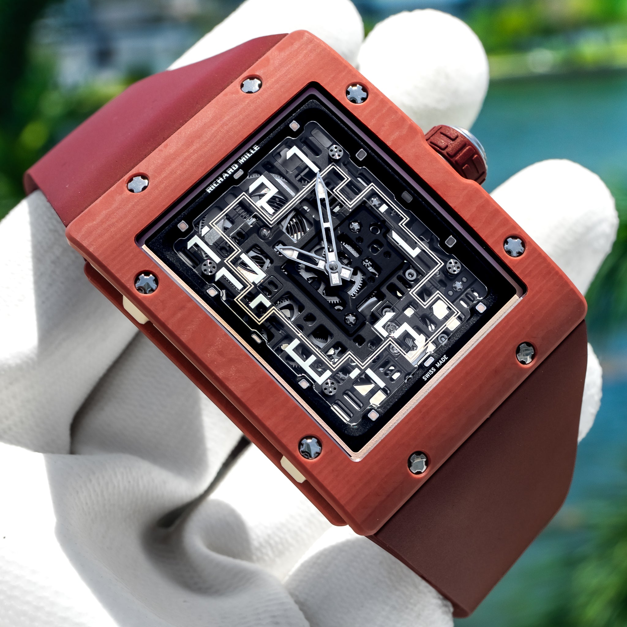 2026 Richard Mille RM16-02 Automatic Winding Extraflat Terracotta 45mm x 36mm