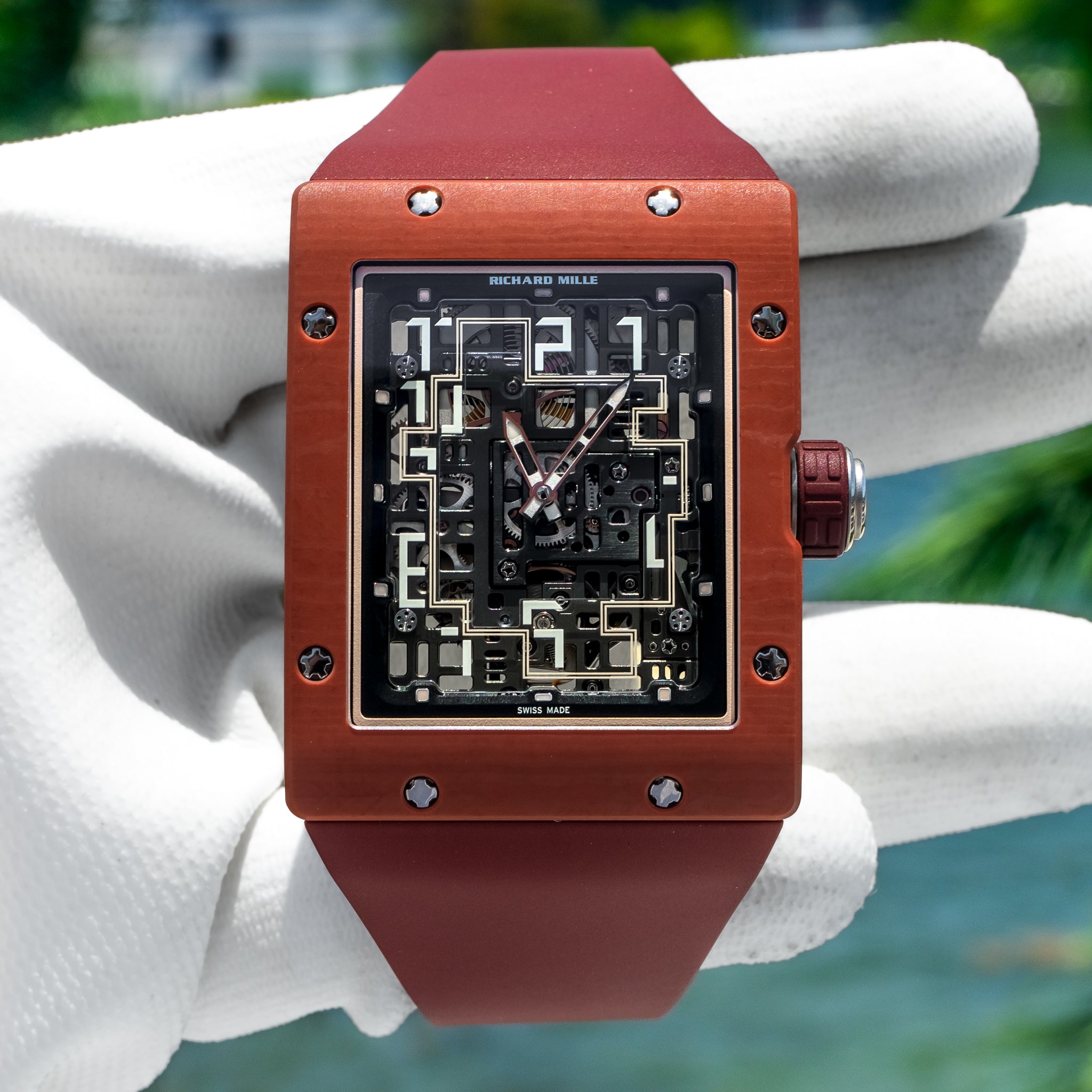 2026 Richard Mille RM16-02 Automatic Winding Extraflat Terracotta 45mm x 36mm