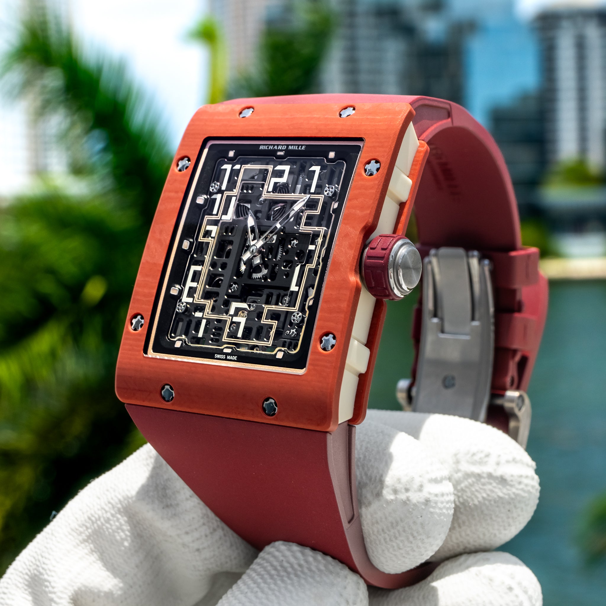 2026 Richard Mille RM16-02 Automatic Winding Extraflat Terracotta 45mm x 36mm