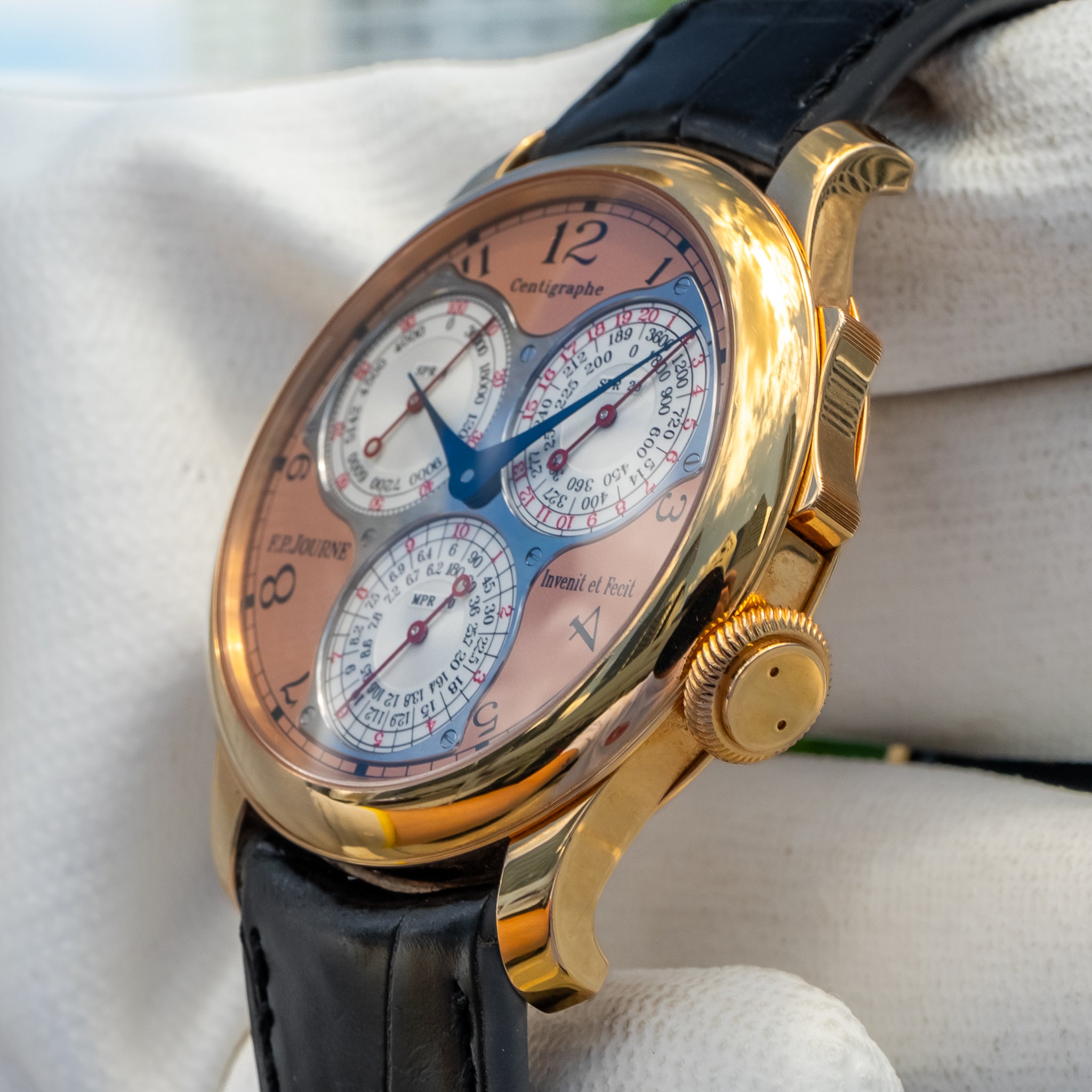 F.P. Journe Centigraphe Souverain Salmon Dial 40mm