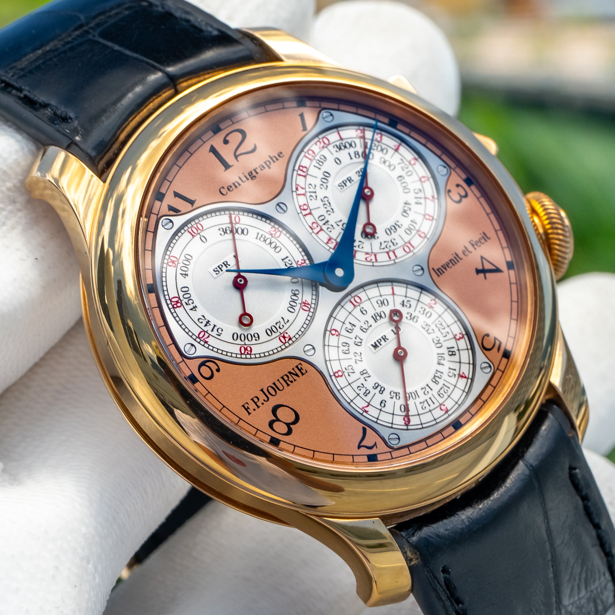 F.P. Journe Centigraphe Souverain Salmon Dial 40mm