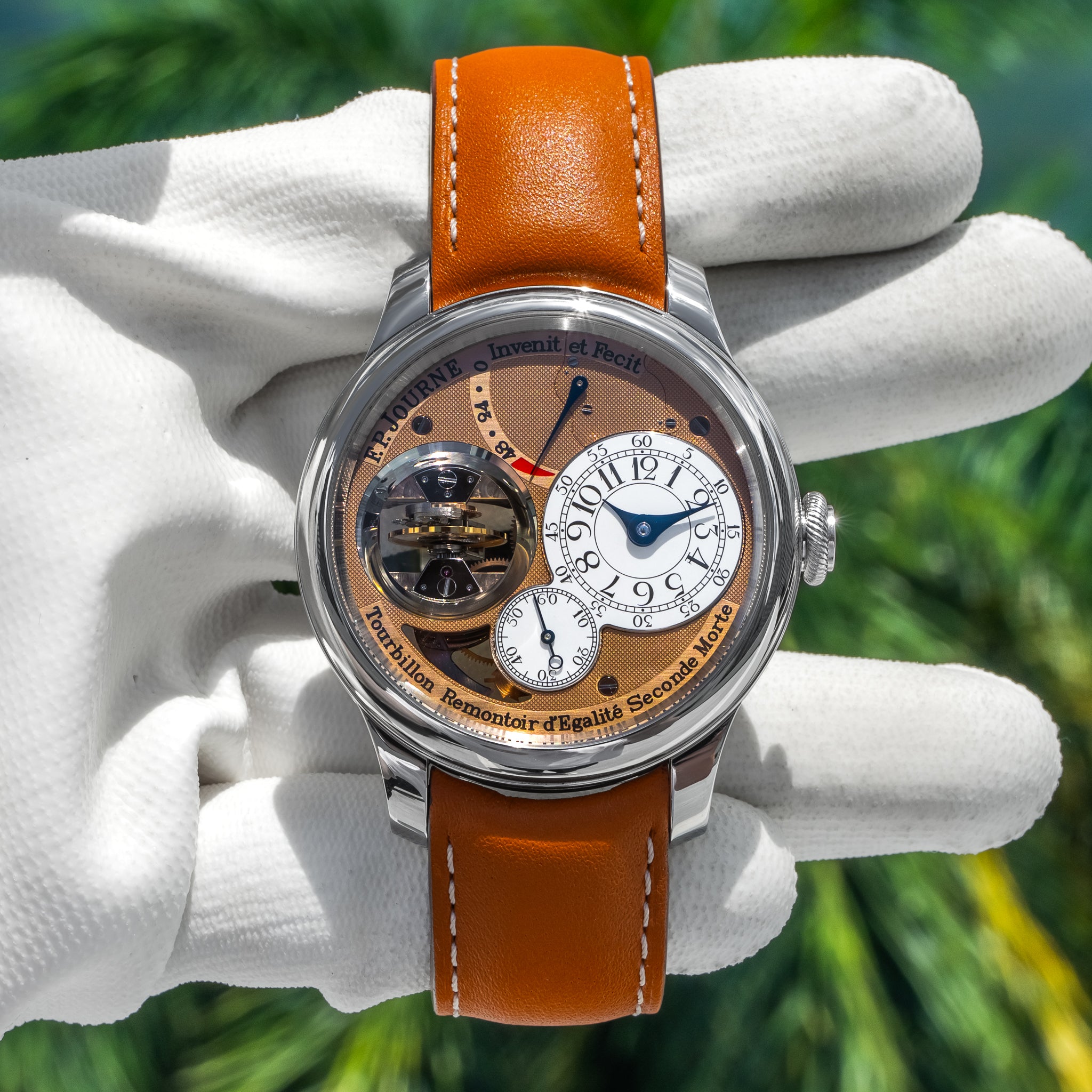 F.P. Journe Tourbillon Souverain TV Platinum 42mm