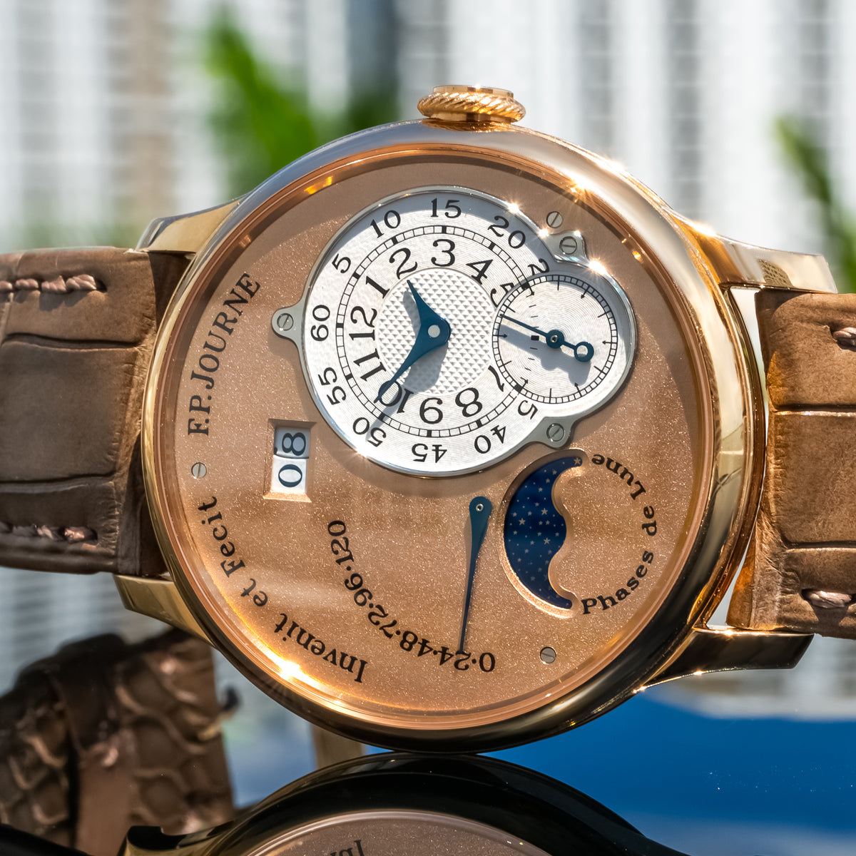 F.P. Journe Octa Lune 03L Brass Movement Rose Gold 38mm