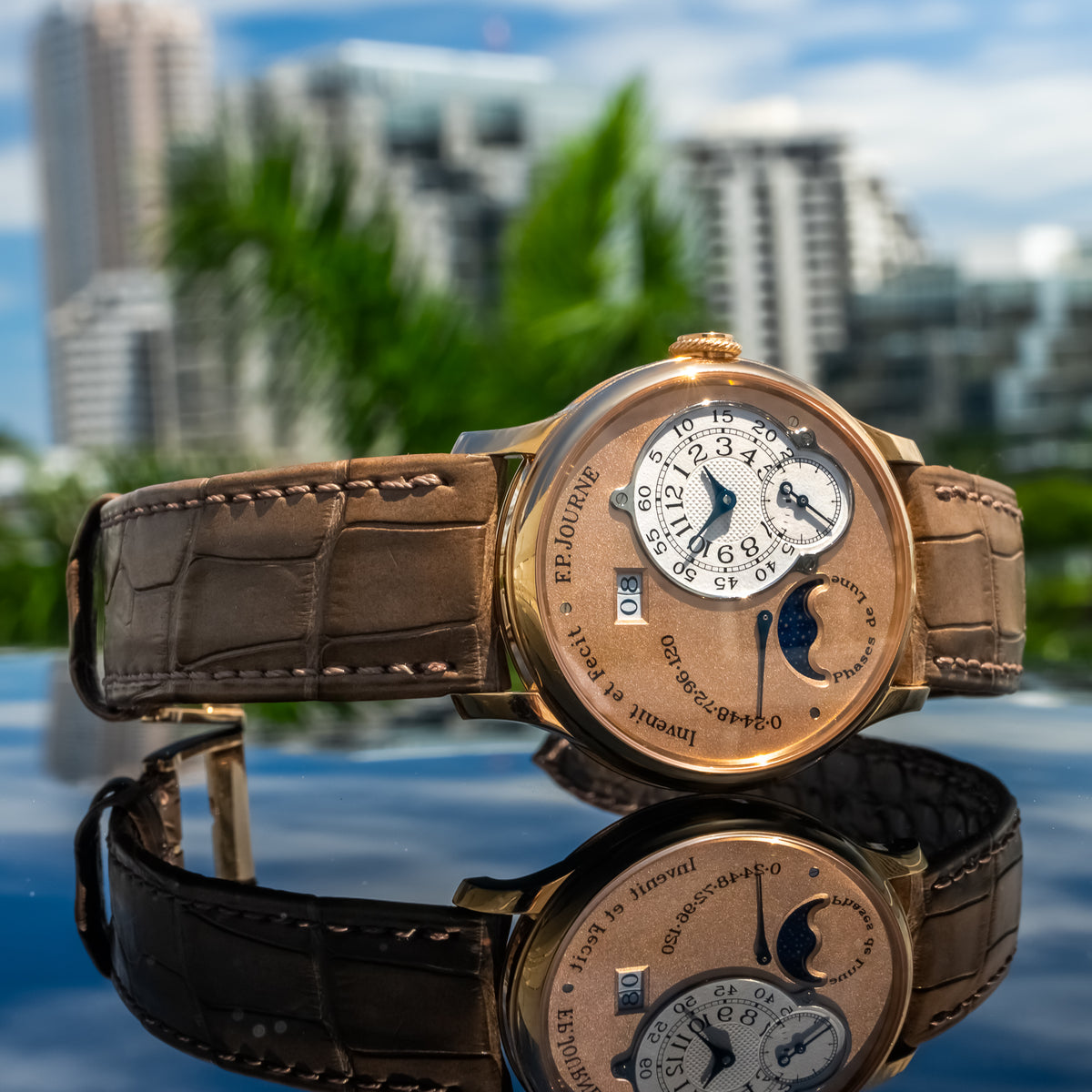 F.P. Journe Octa Lune 03L Brass Movement Rose Gold 38mm