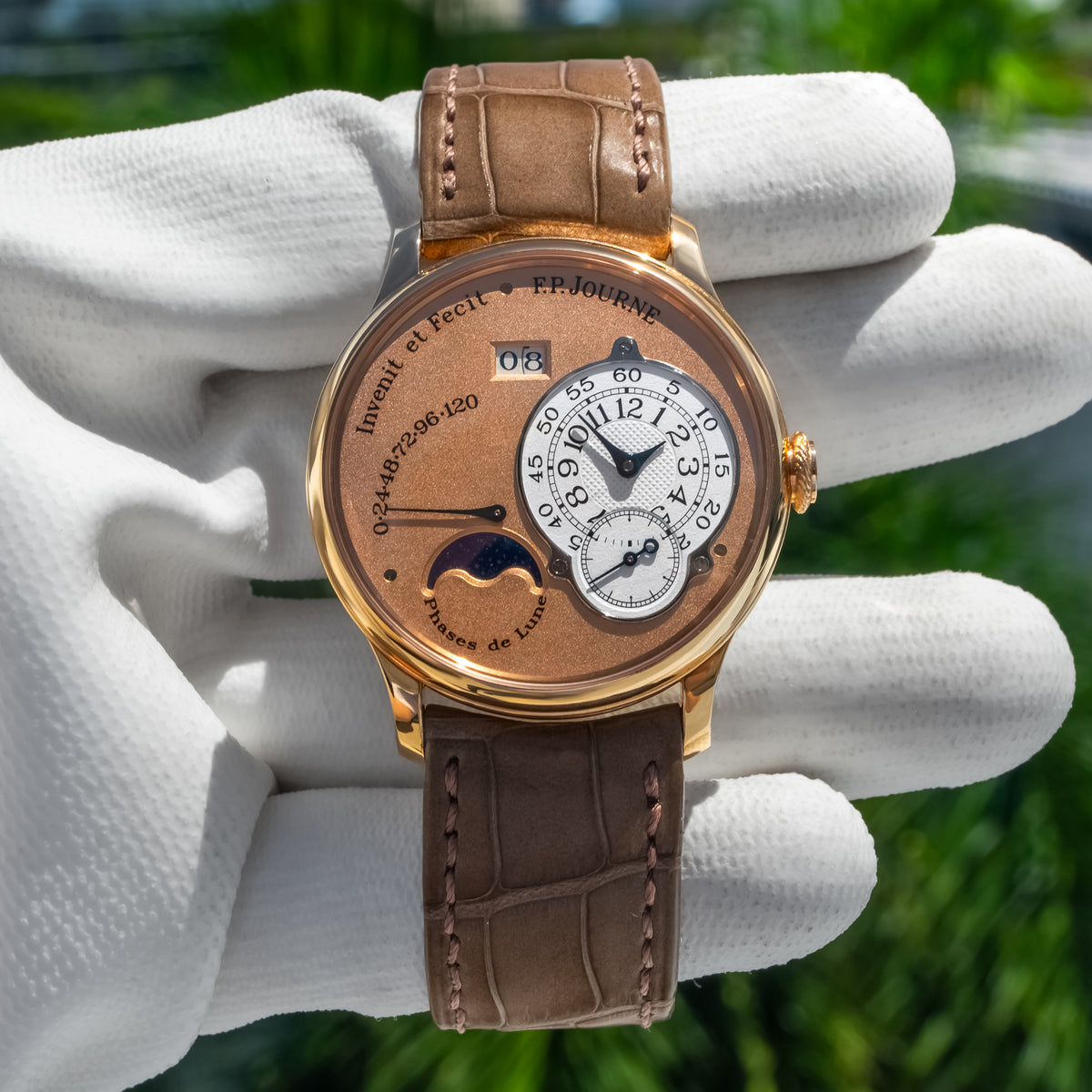 F.P. Journe Octa Lune 03L Brass Movement Rose Gold 38mm