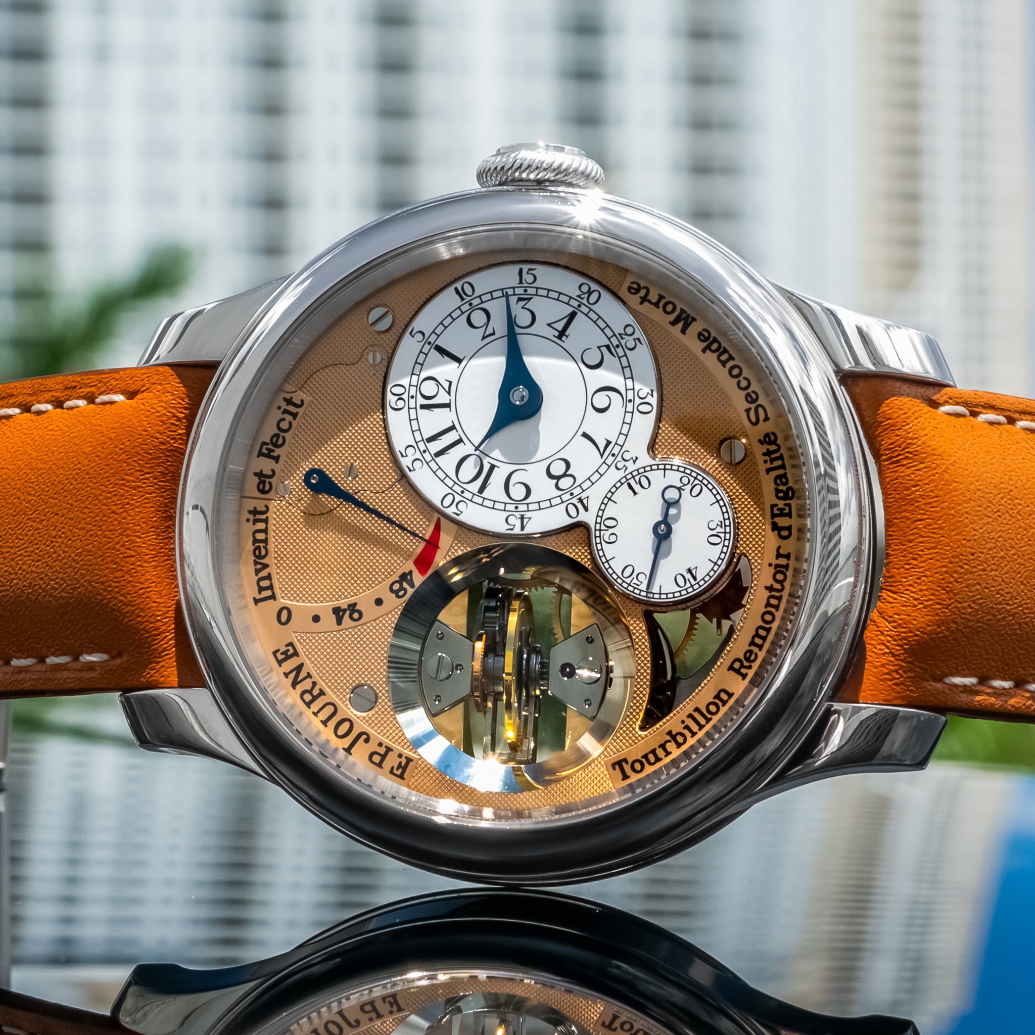 F.P. Journe Tourbillon Souverain TV Platinum 42mm
