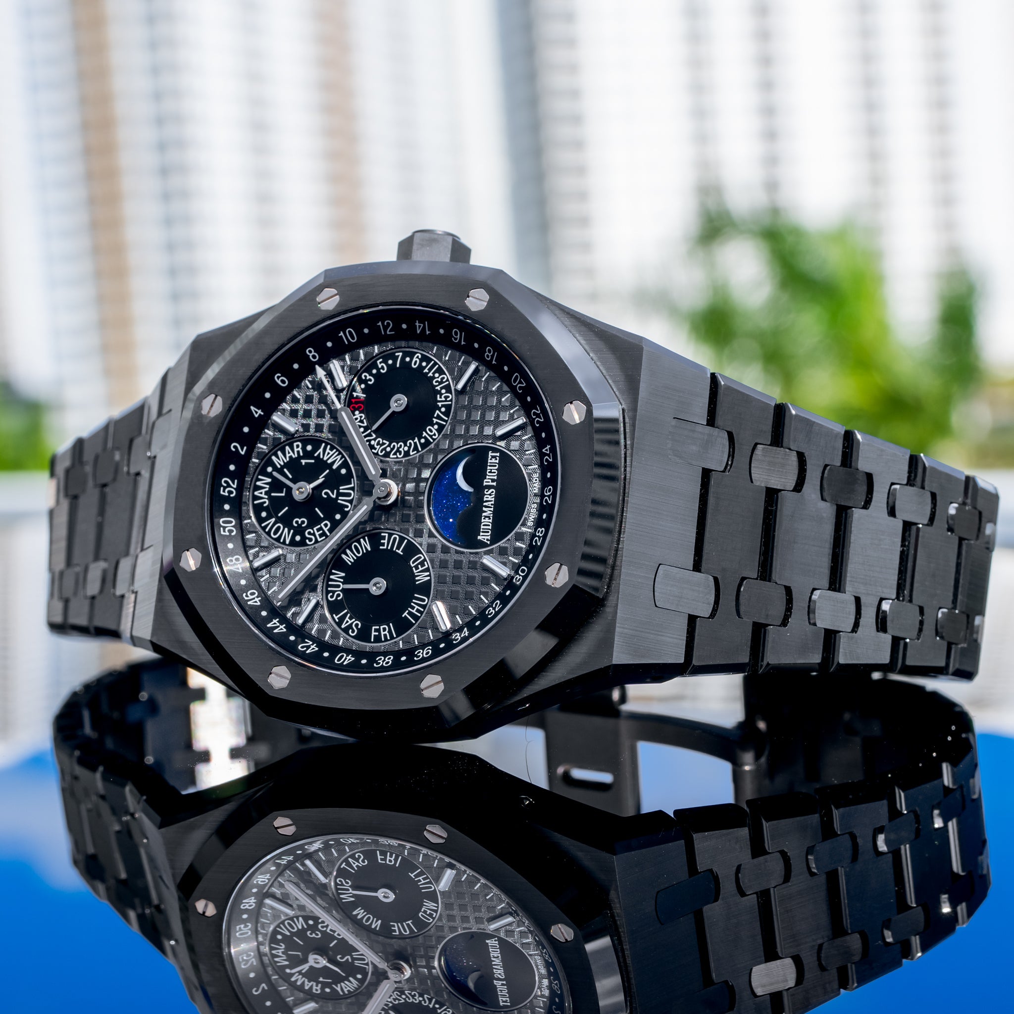 2017 Audemars Piguet Royal Oak Perpetual Calendar Black Ceramic 26579CE