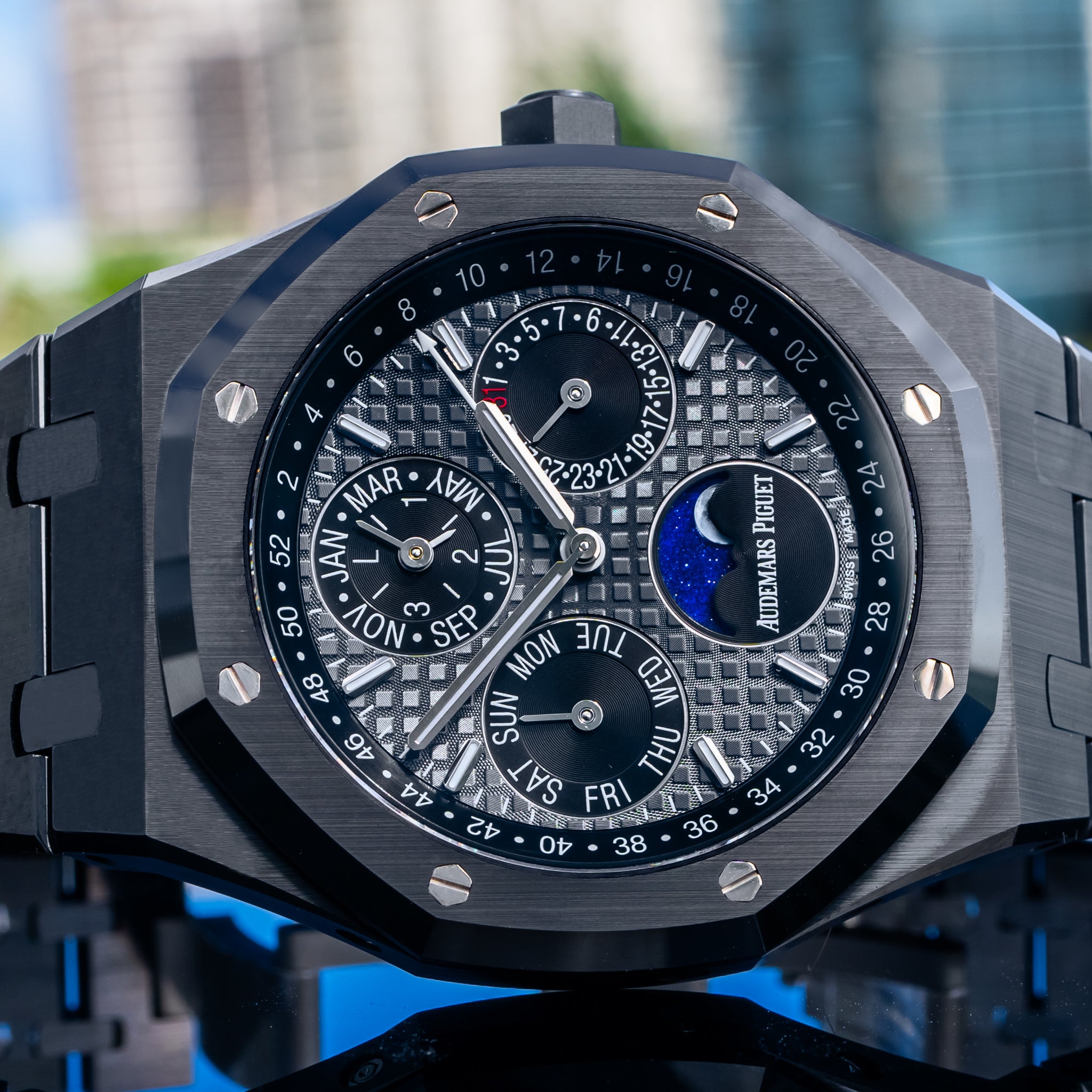 2017 Audemars Piguet Royal Oak Perpetual Calendar Black Ceramic 26579CE