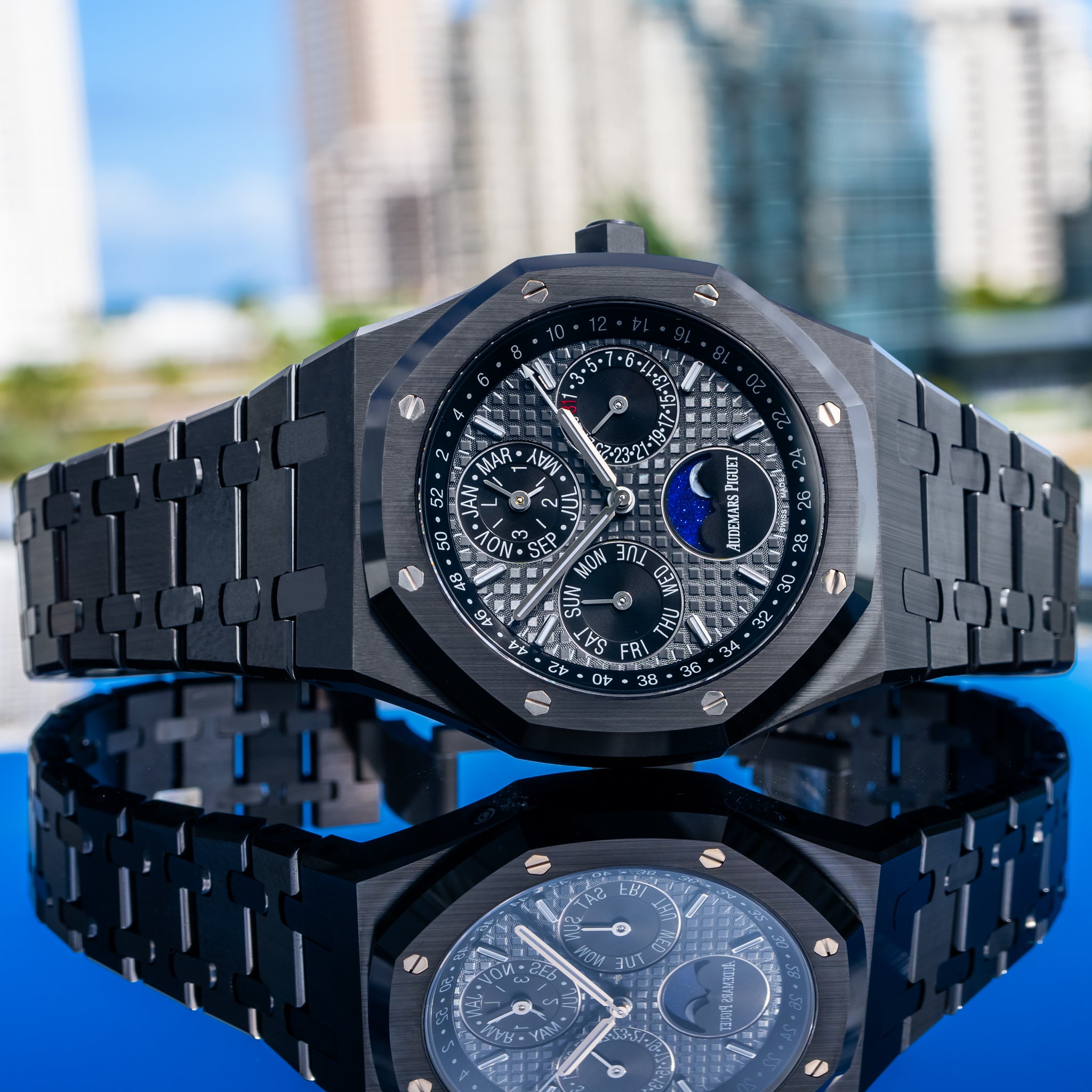 2017 Audemars Piguet Royal Oak Perpetual Calendar Black Ceramic 26579CE