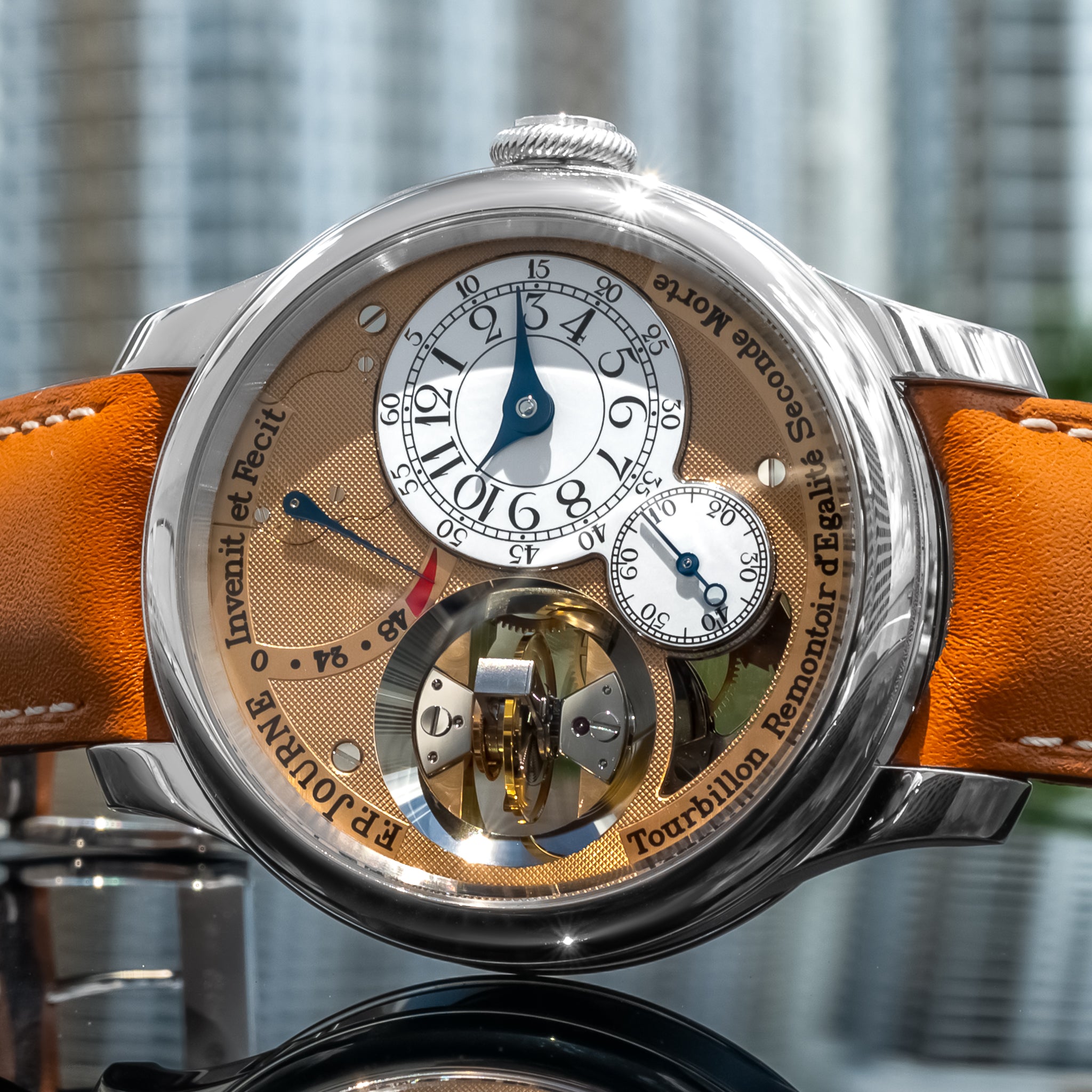 F.P. Journe Tourbillon Souverain TV Platinum 42mm