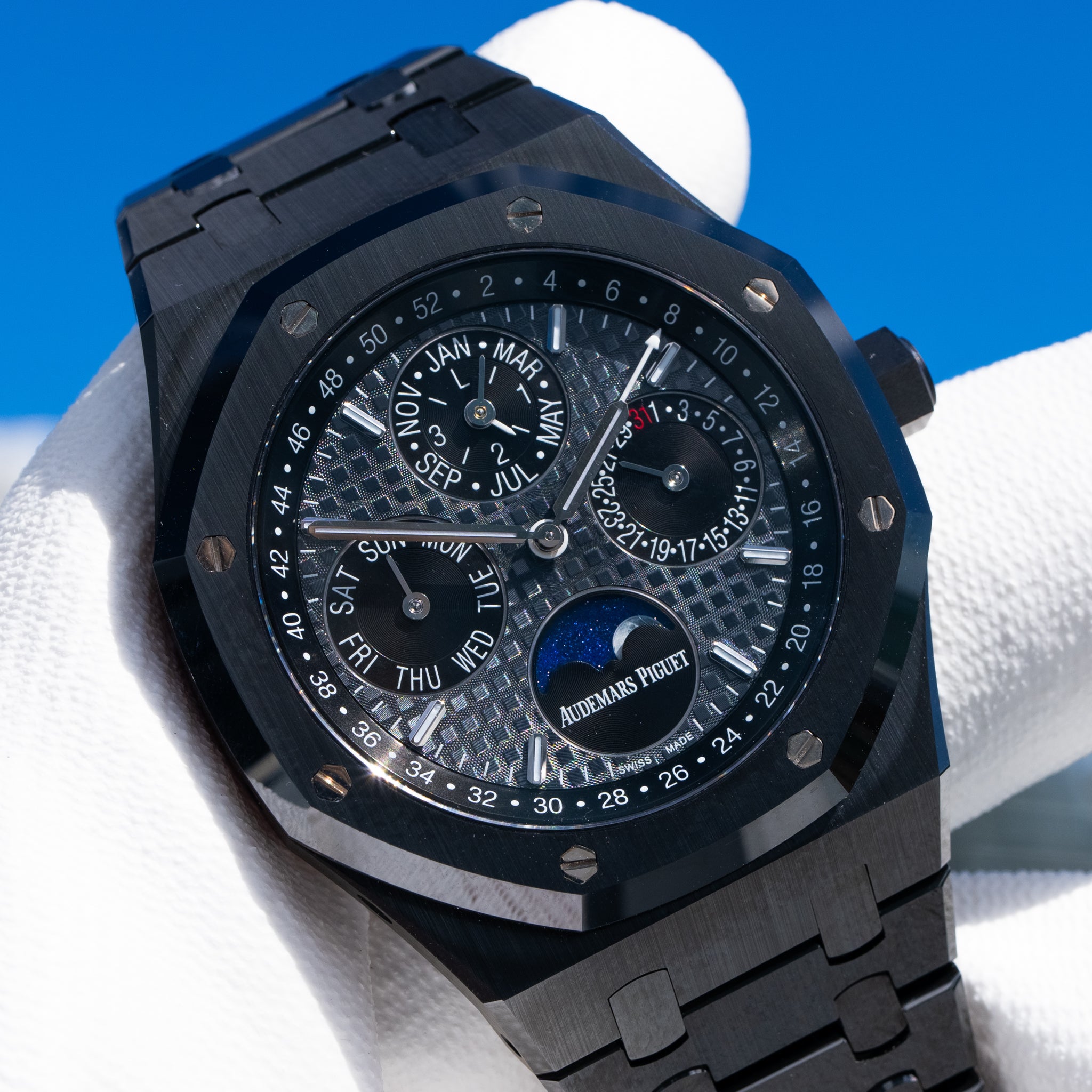 2017 Audemars Piguet Royal Oak Perpetual Calendar Black Ceramic 26579CE