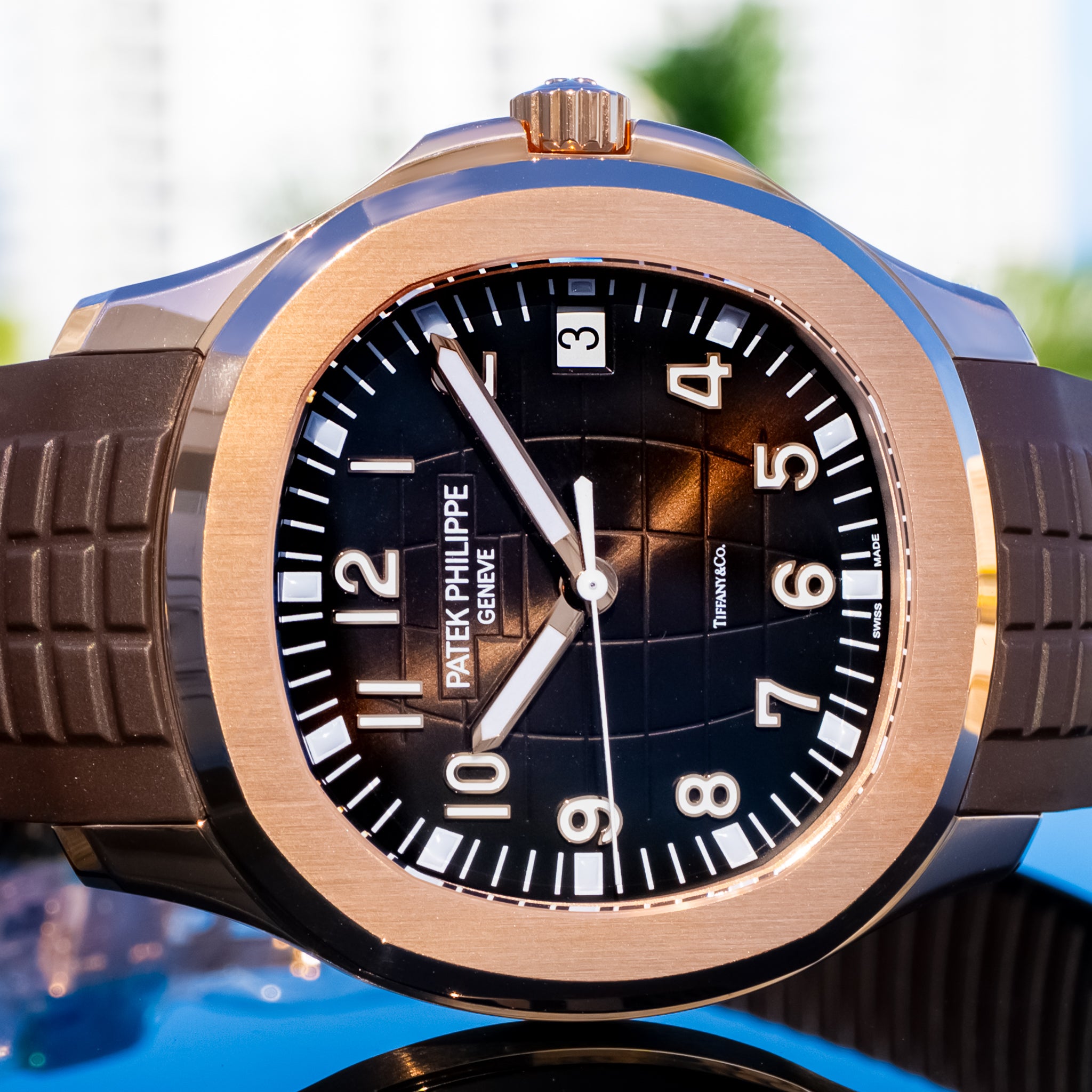 2018 Patek 5167R Tiffany & Co Stamped Aquanaut 40mm