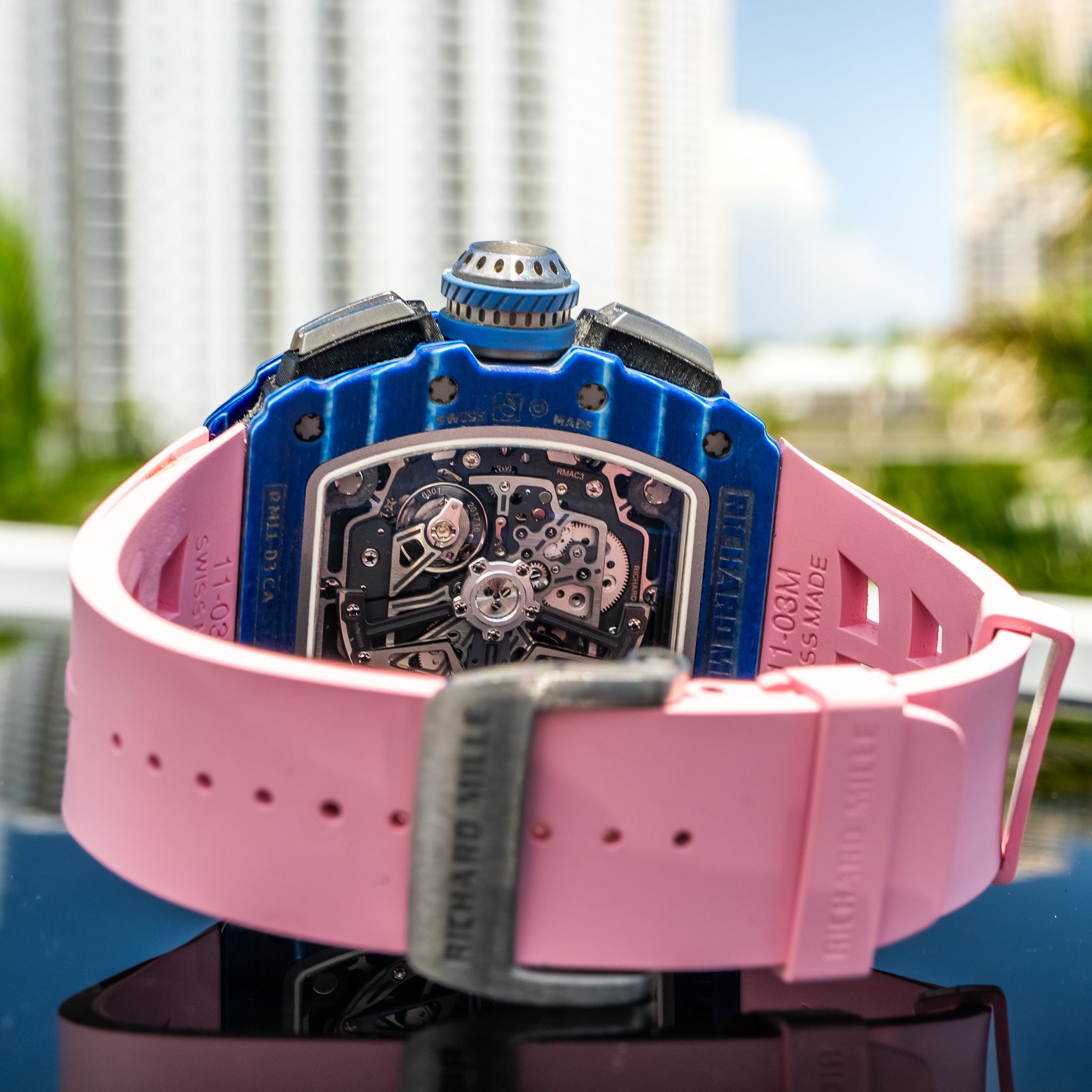 2018 Richard Mille RM11-03 Jean Todt Blue NTPT