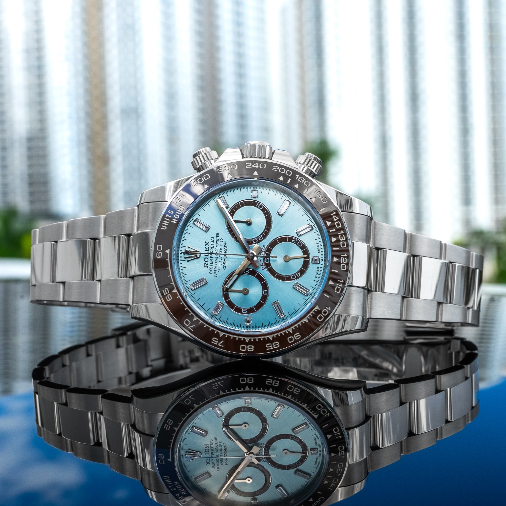 2025 Rolex 126506A Daytona Platinum Baguette 40mm