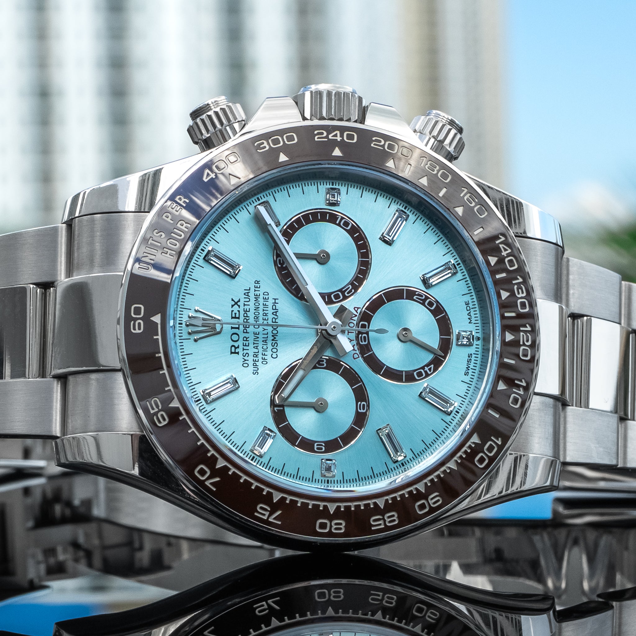 2025 Rolex 126506A Daytona Platinum Baguette 40mm