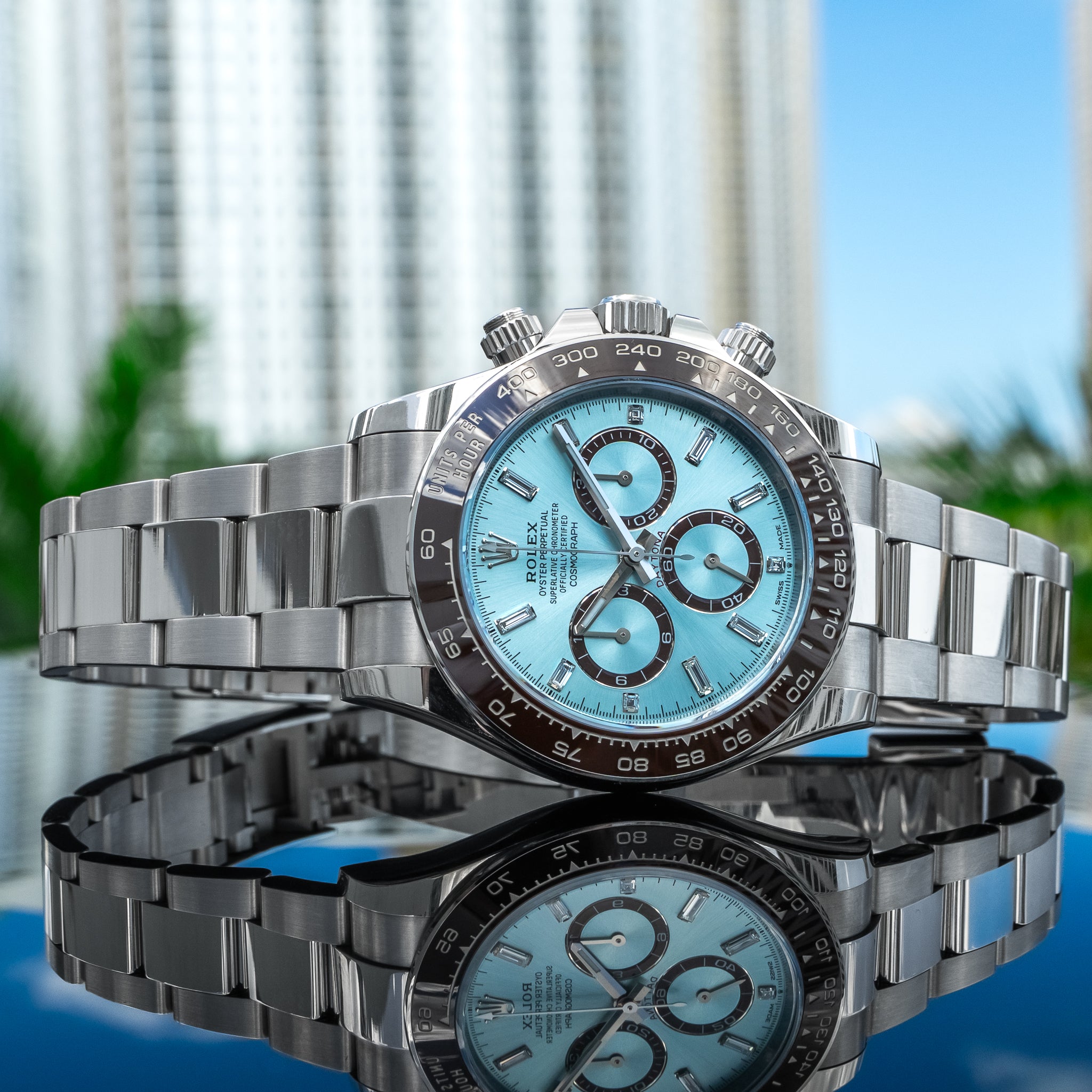 2025 Rolex 126506A Daytona Platinum Baguette 40mm