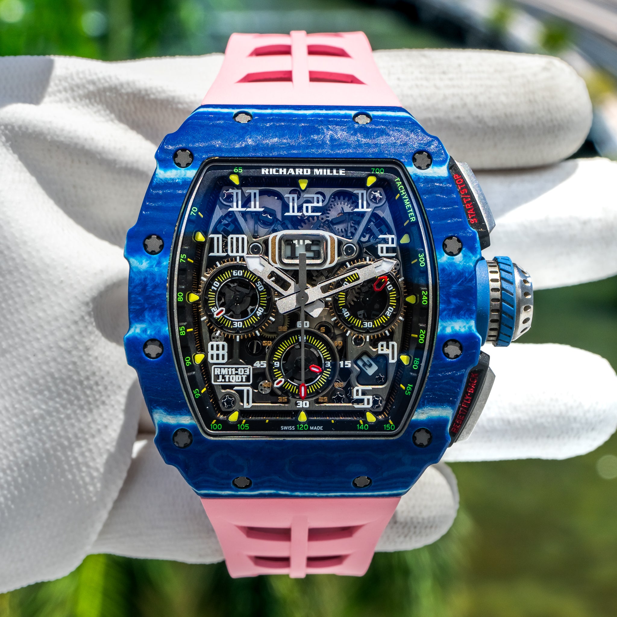 2018 Richard Mille RM11-03 Jean Todt Blue NTPT