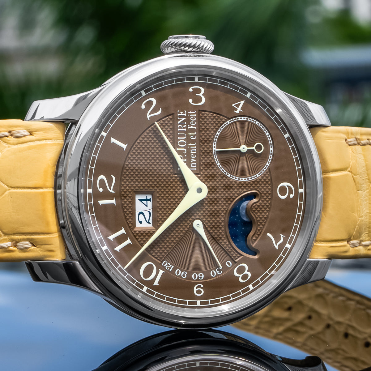 F.P. Journe AL2 Octa Automatique Lune Havana Dial 40mm
