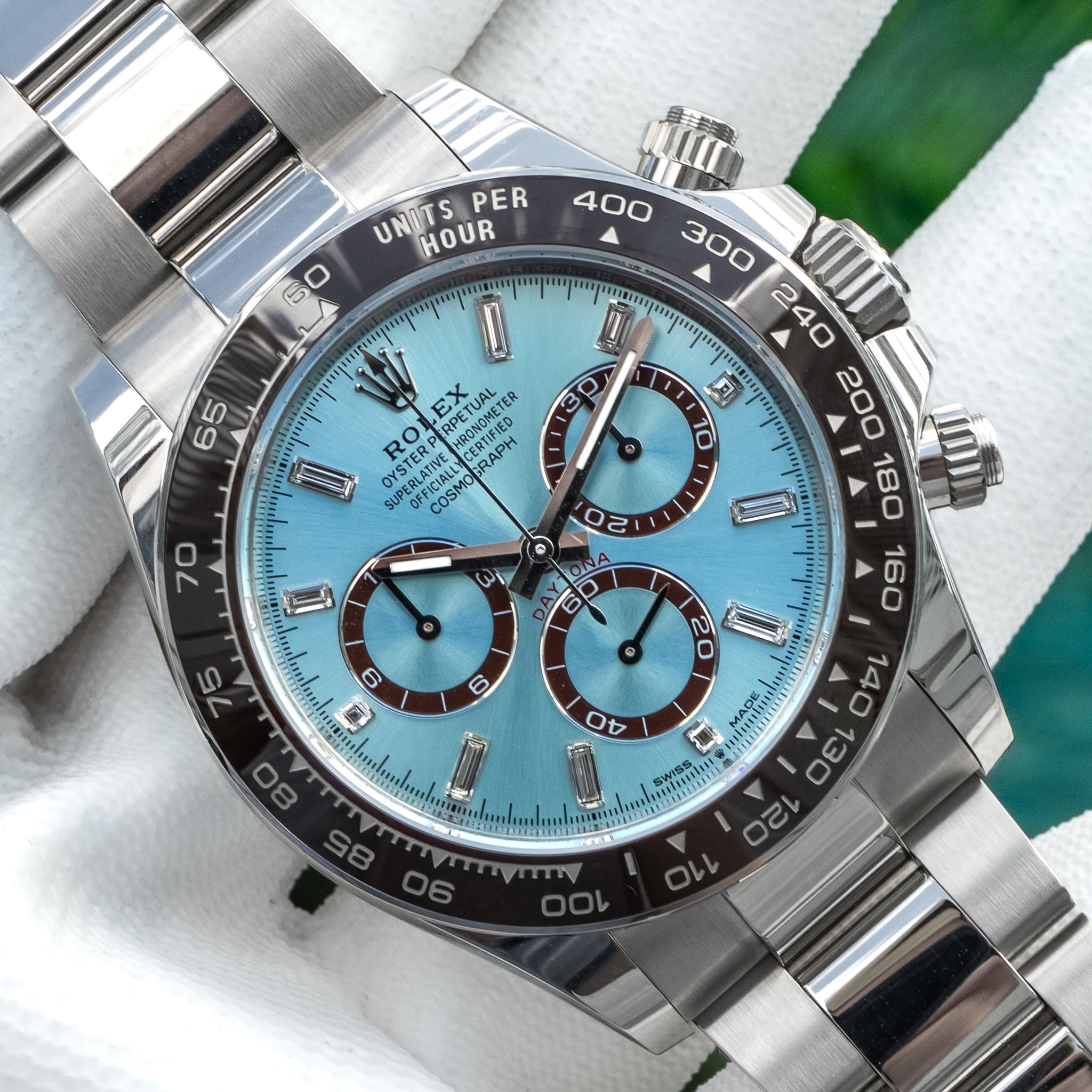 2025 Rolex 126506A Daytona Platinum Baguette 40mm