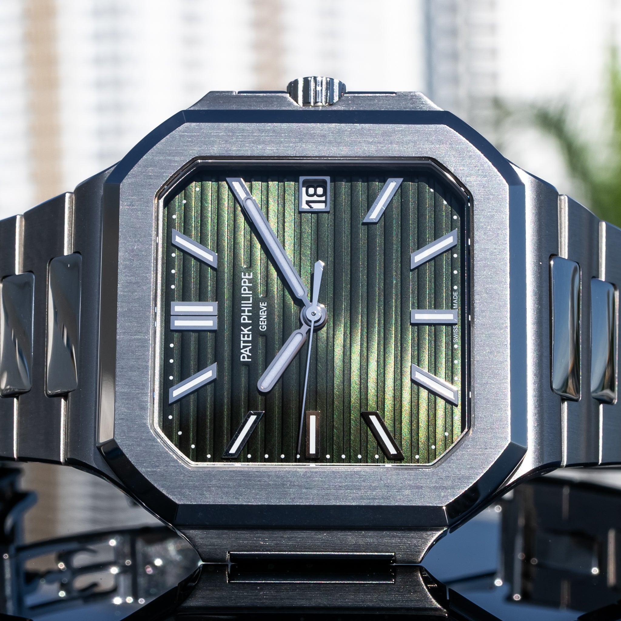 2025 Patek Philippe 5821/1A Cubitus Green Dial 45mm