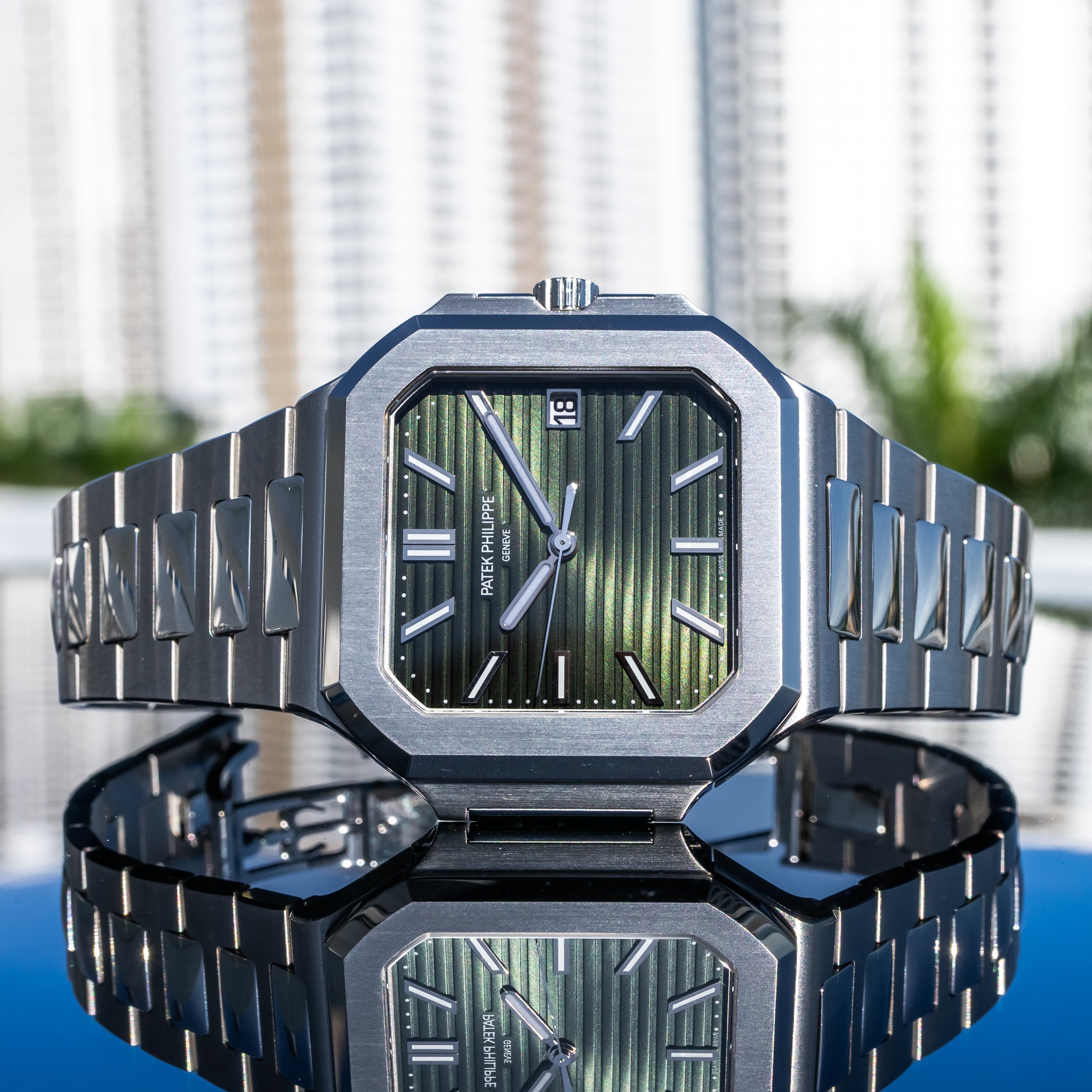 2025 Patek Philippe 5821/1A Cubitus Green Dial 45mm