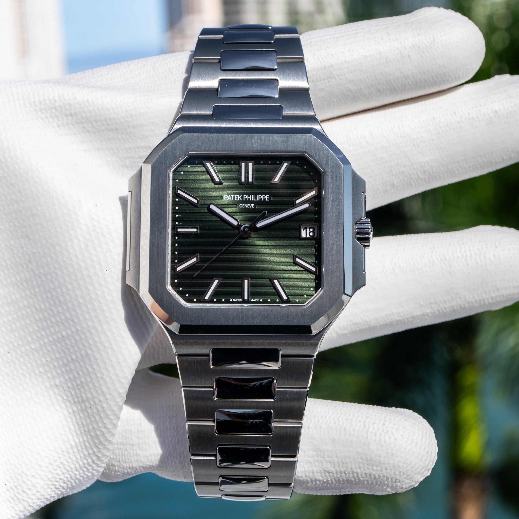 2025 Patek Philippe 5821/1A Cubitus Green Dial 45mm