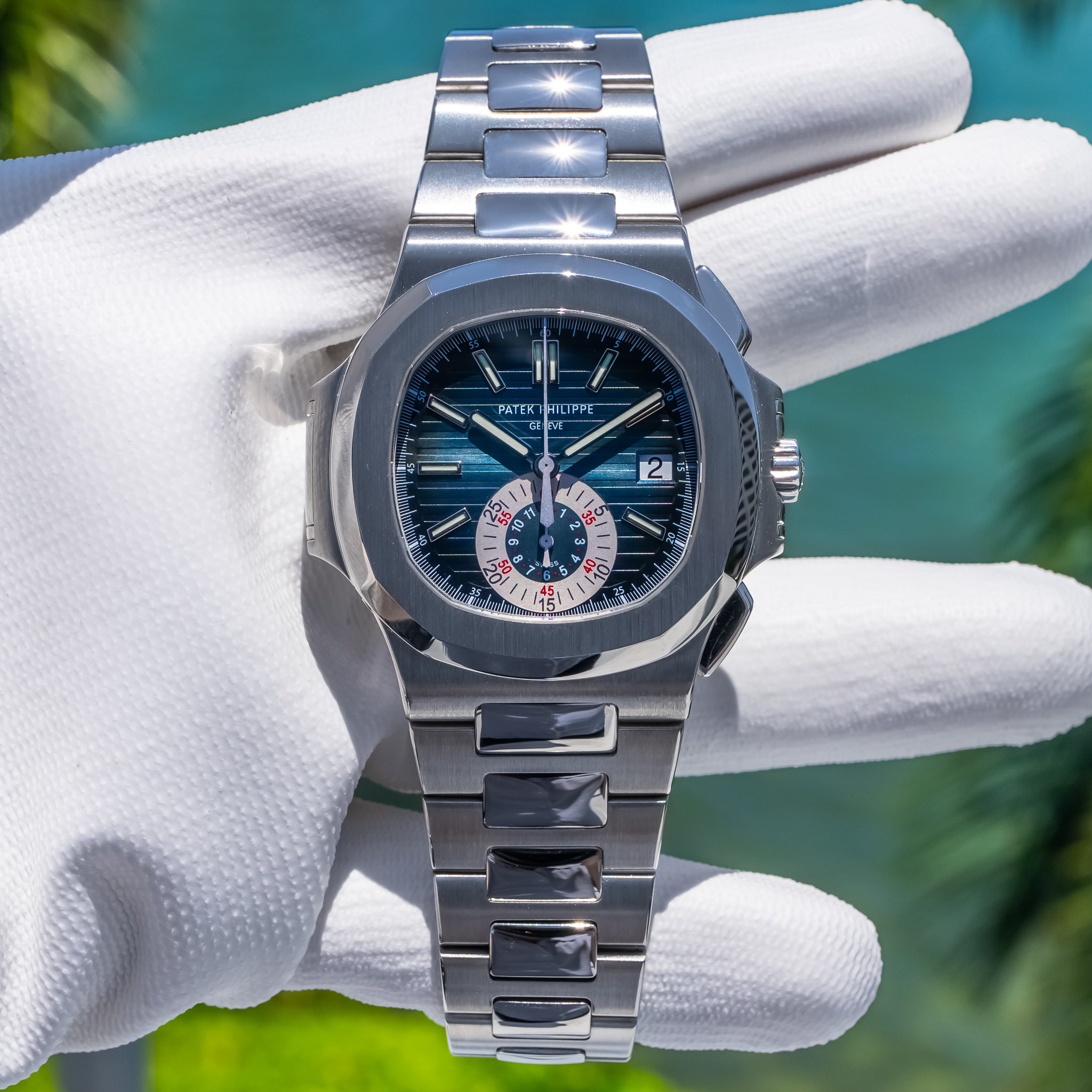 2007 Patek Philippe 5980/1A Nautilus Travel Time Chronograph