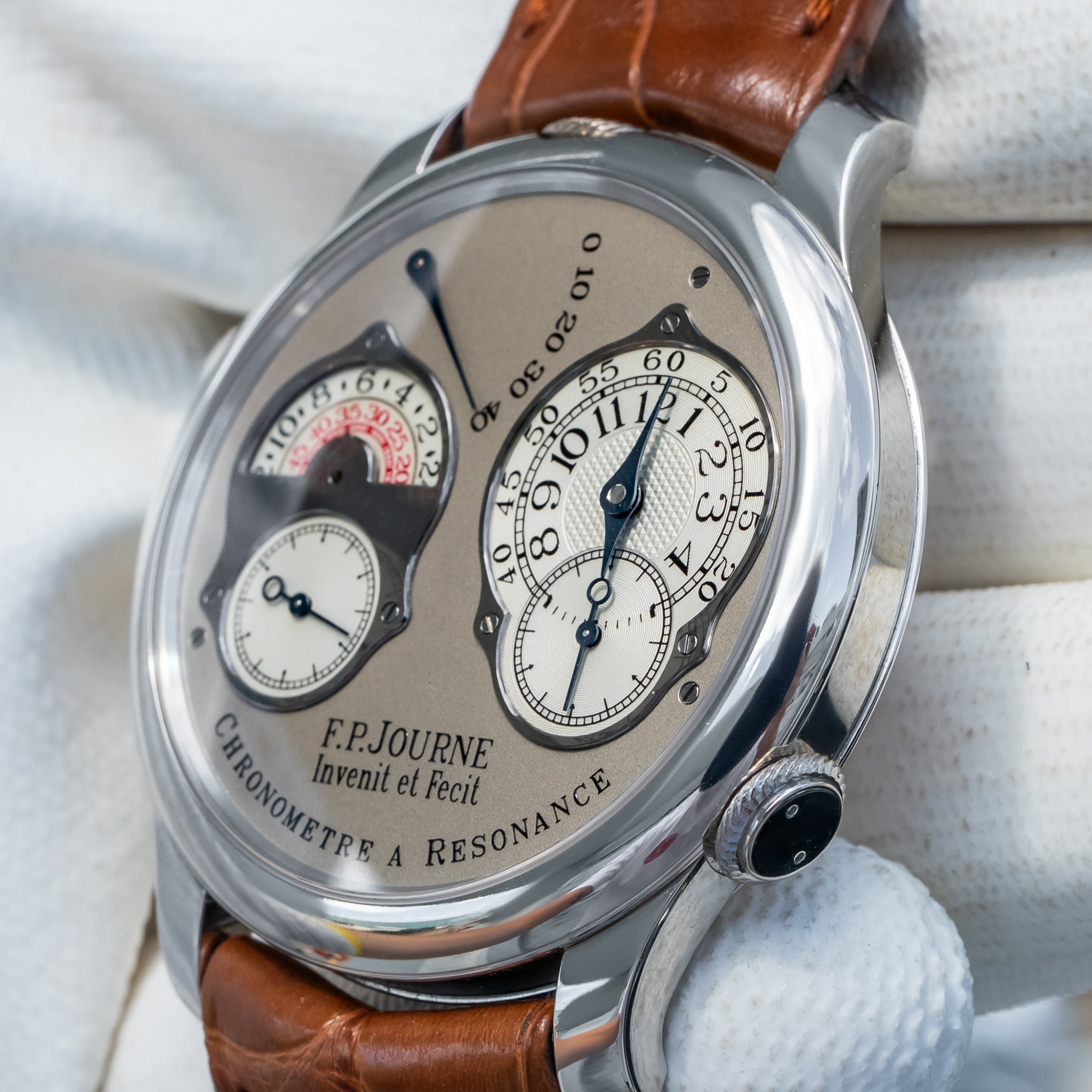 F.P. Journe Chronomètre À Résonance 'Parking Meter' 40mm