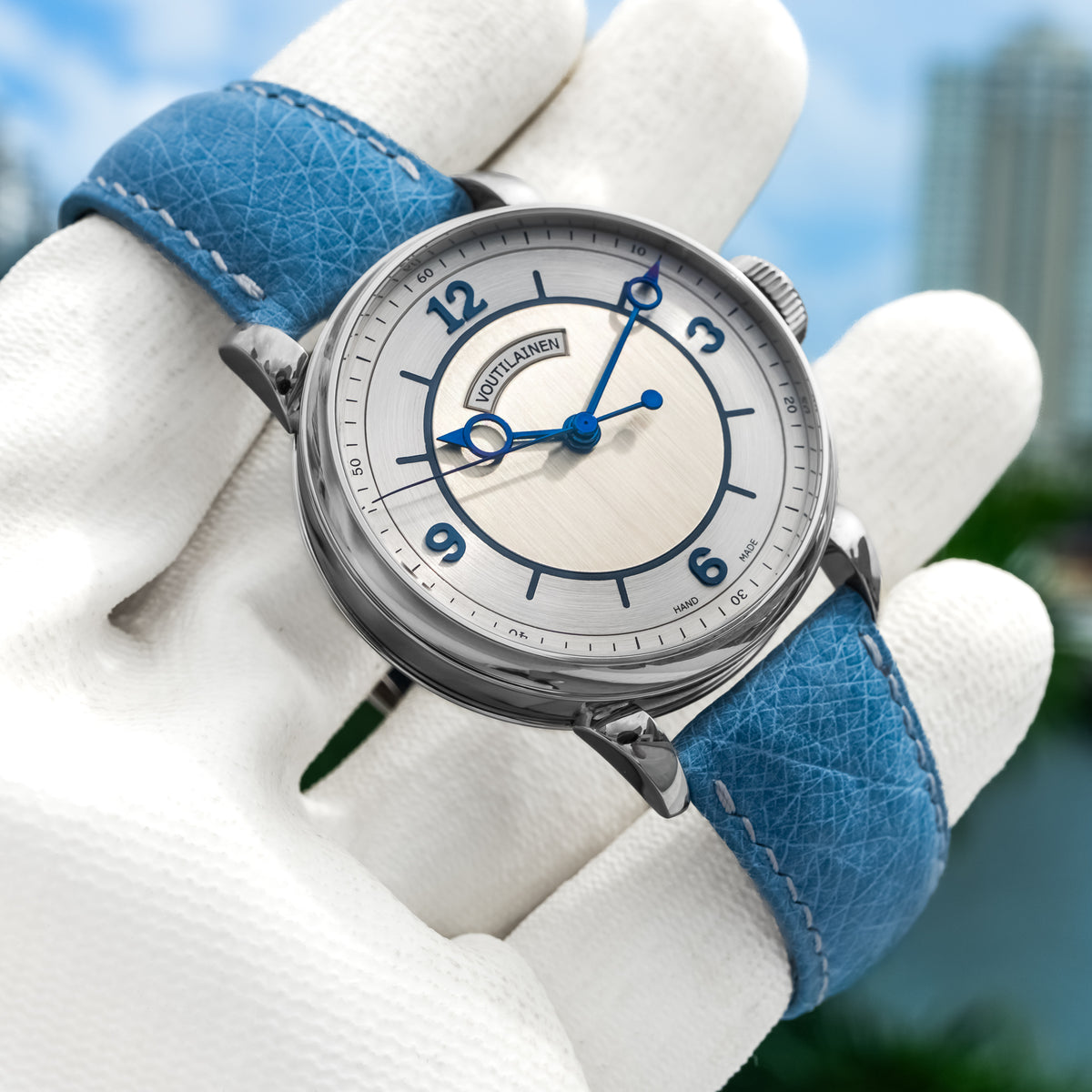 Kari Voutilainen 28SC-AC "Sector Dial" Stainless Steel 38.5mm