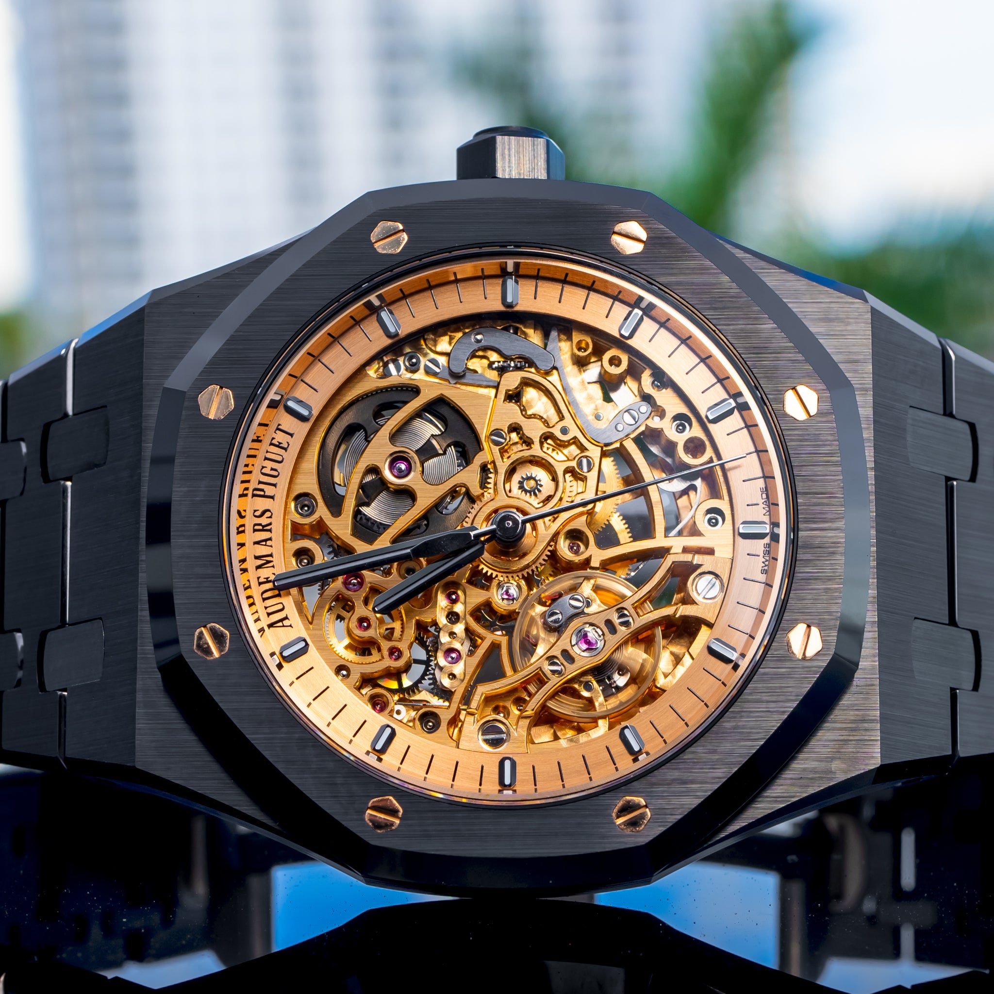 Audemars Piguet 15416CE Double Balance Wheel Openworked Black Ceramic 41mm