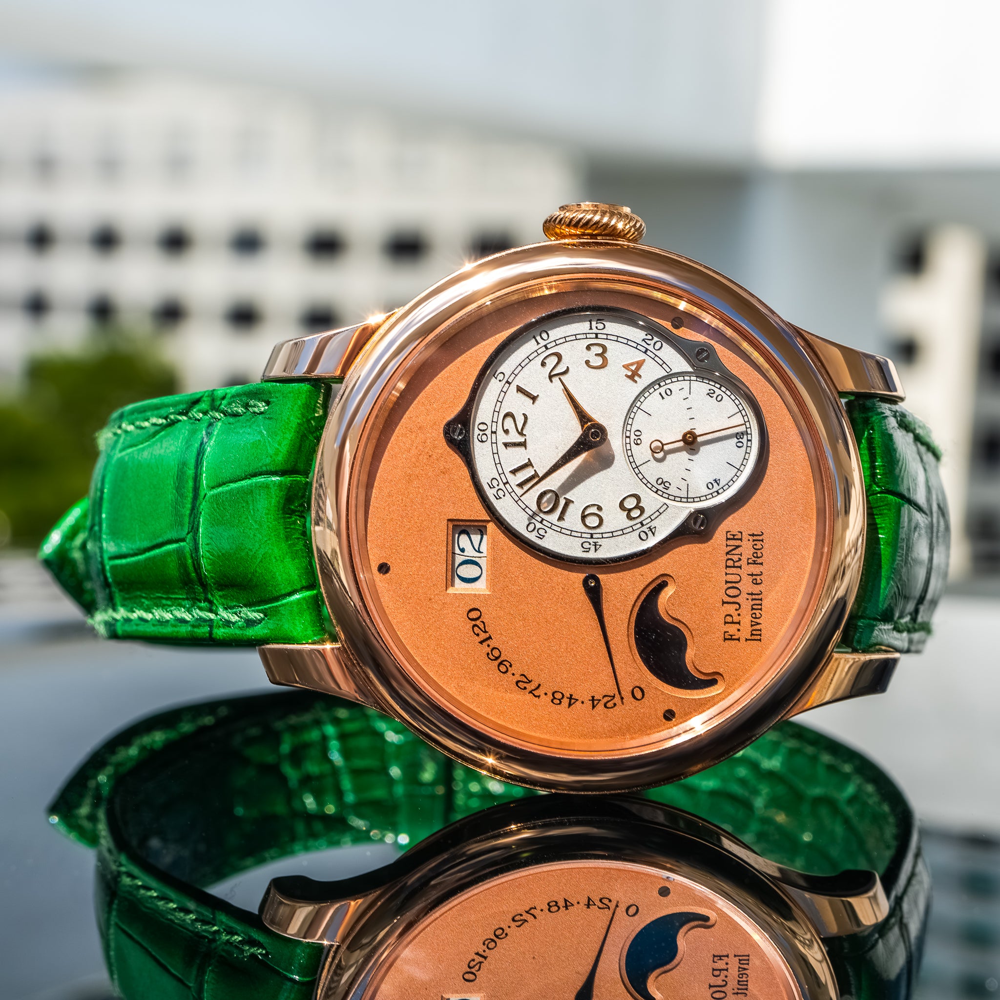 F.P. Journe Octa Lune Rose Gold Salmon 40mm