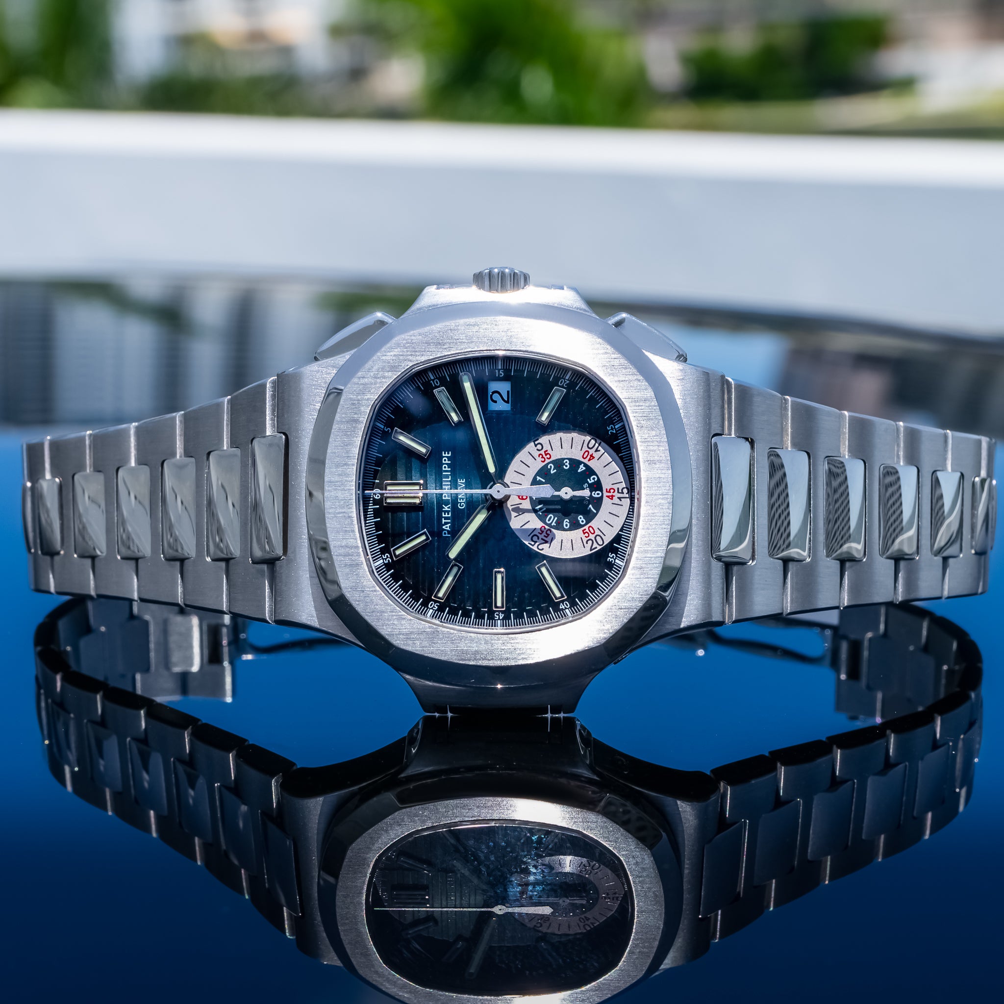 2007 Patek Philippe 5980/1A Nautilus Travel Time Chronograph