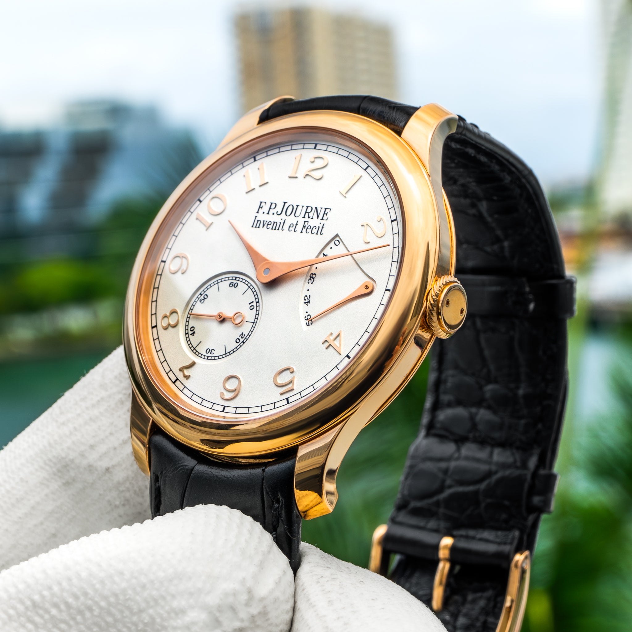 F.P. Journe Chronomètre Souverain White Applique Dial 40mm