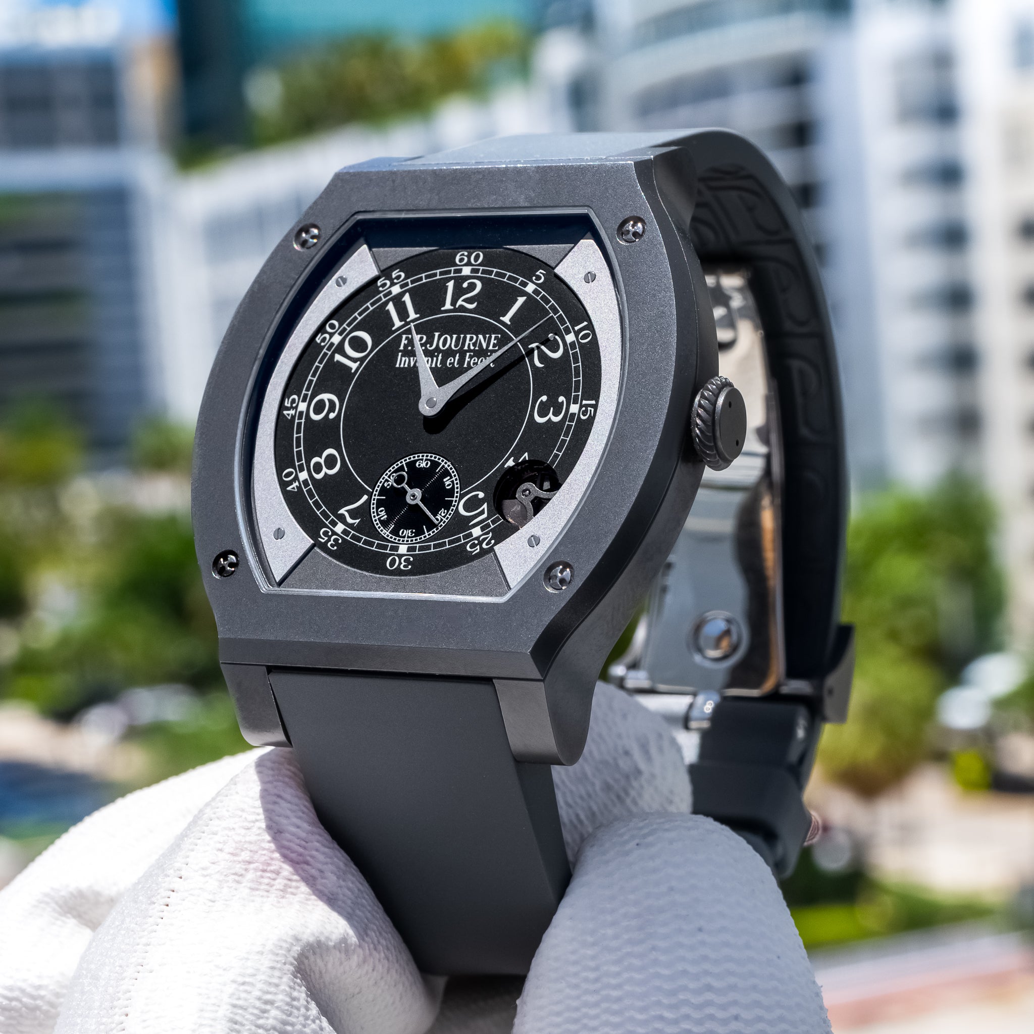 F.P. Journe Elegante Black Dial