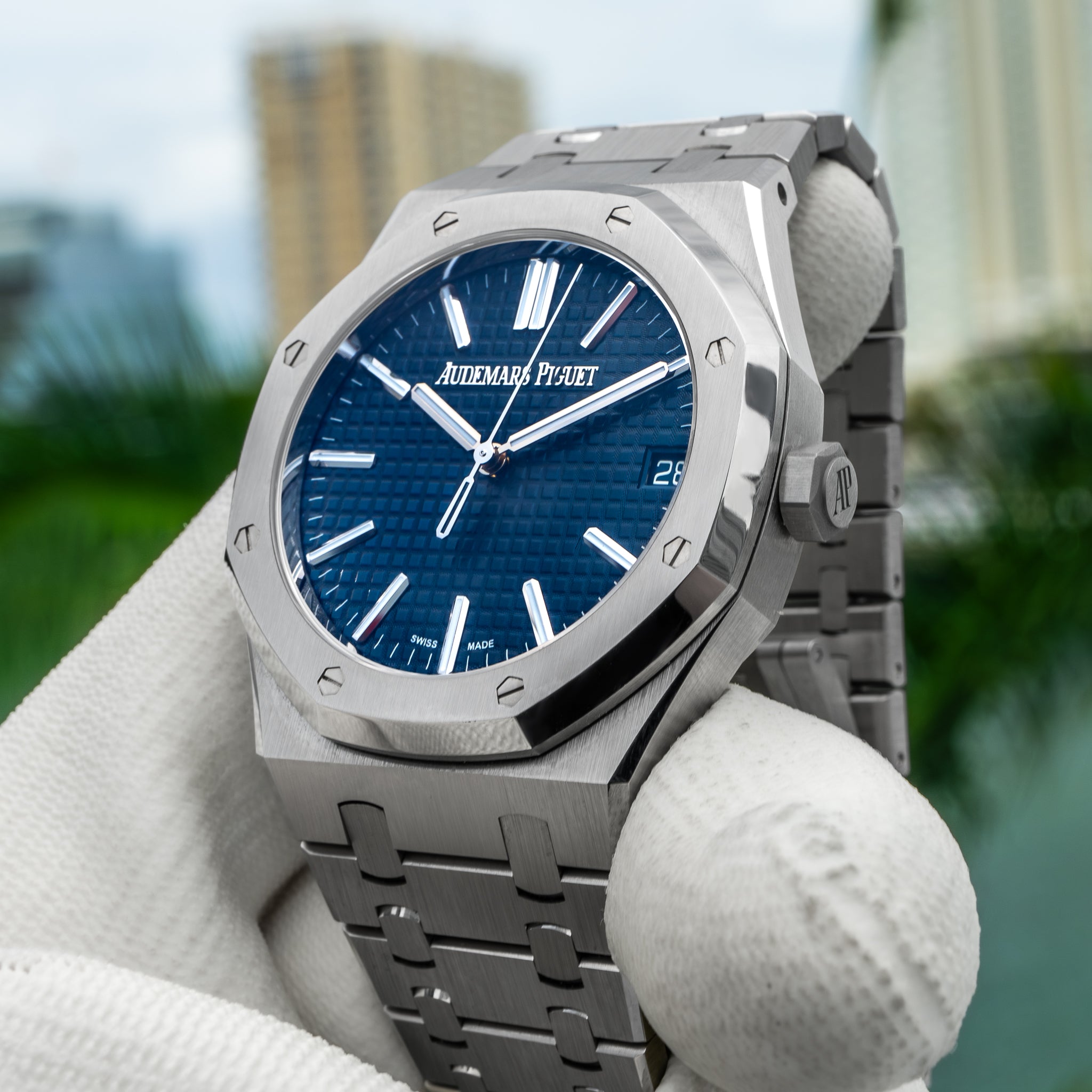 2025 Audemars Piguet 15510st Royal Oak Selfwinding Blue Dial 41mm