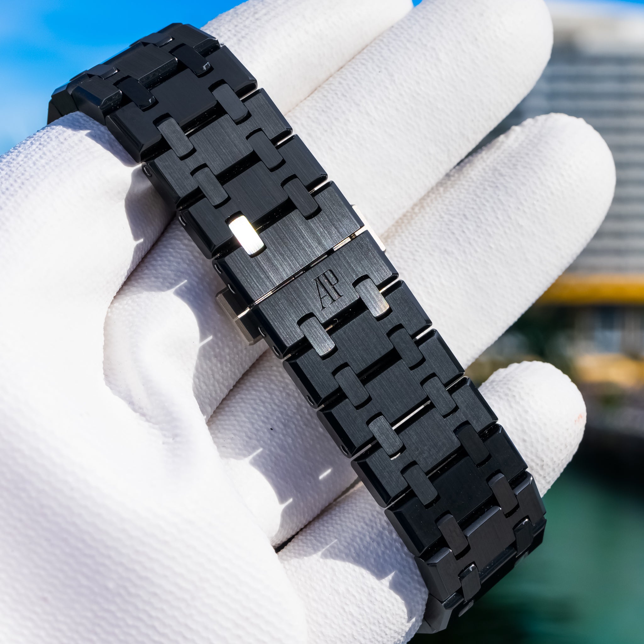 Audemars Piguet 15416CE Double Balance Wheel Openworked Black Ceramic 41mm