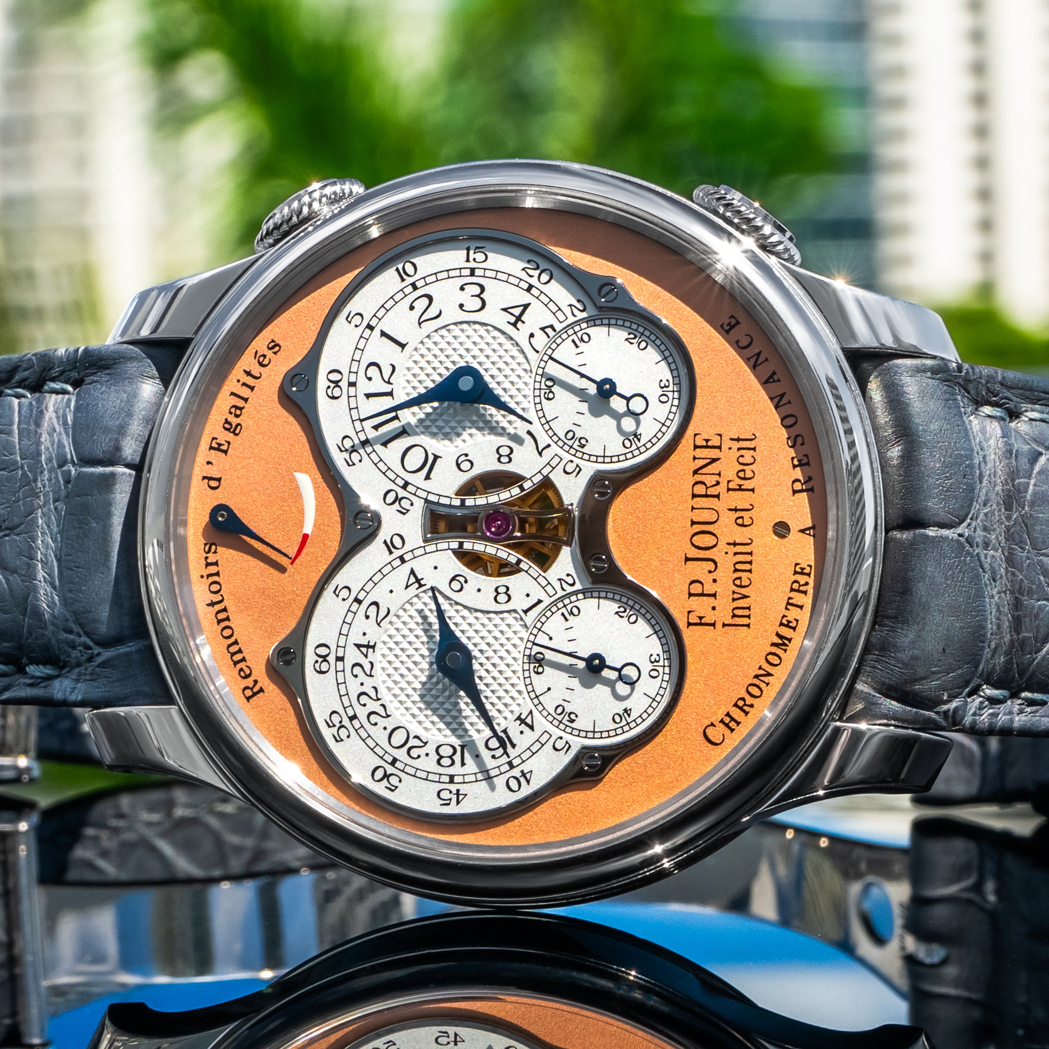 F.P. Journe Chronomètre À Résonance Salmon Dial 40mm