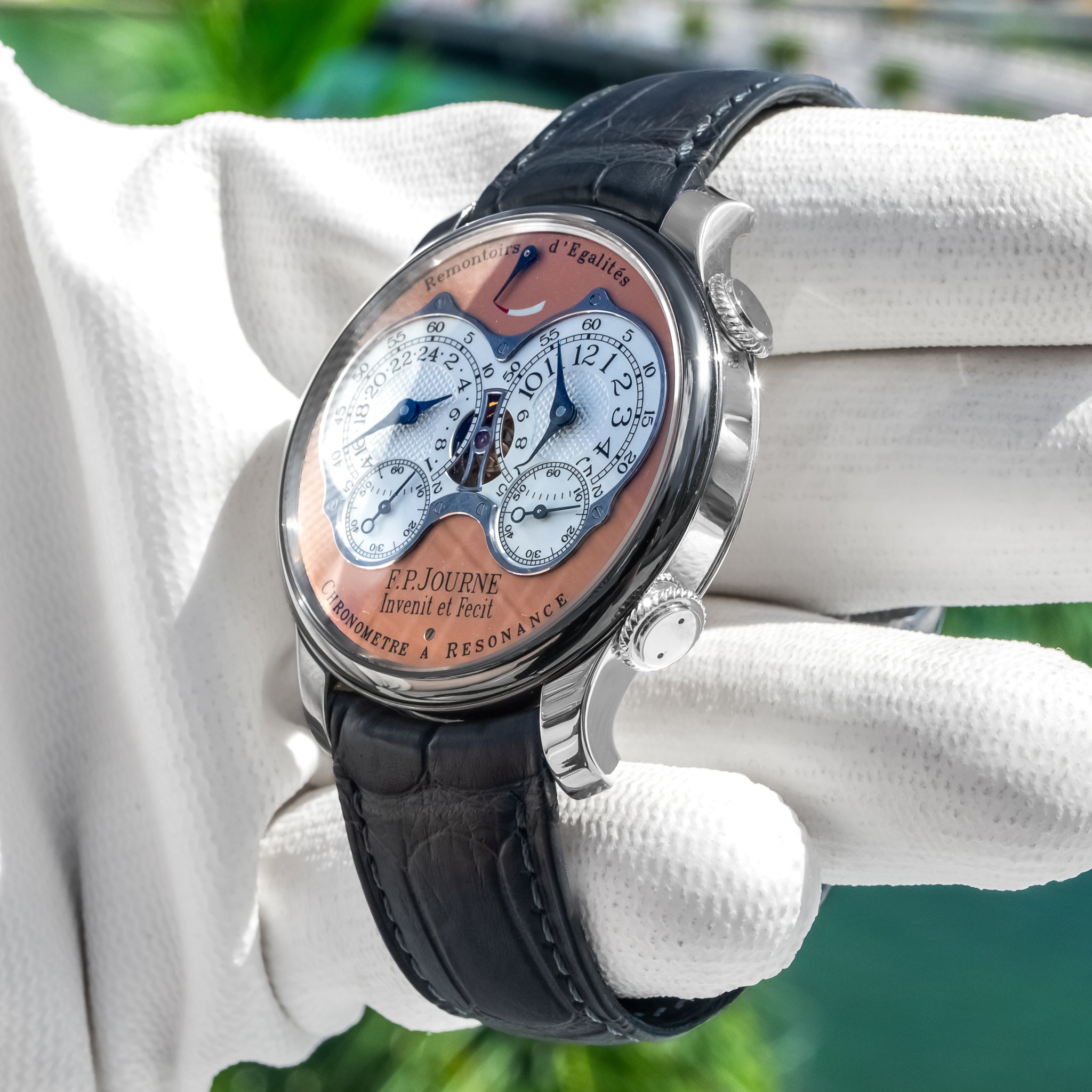 F.P. Journe Chronomètre À Résonance Salmon Dial 40mm