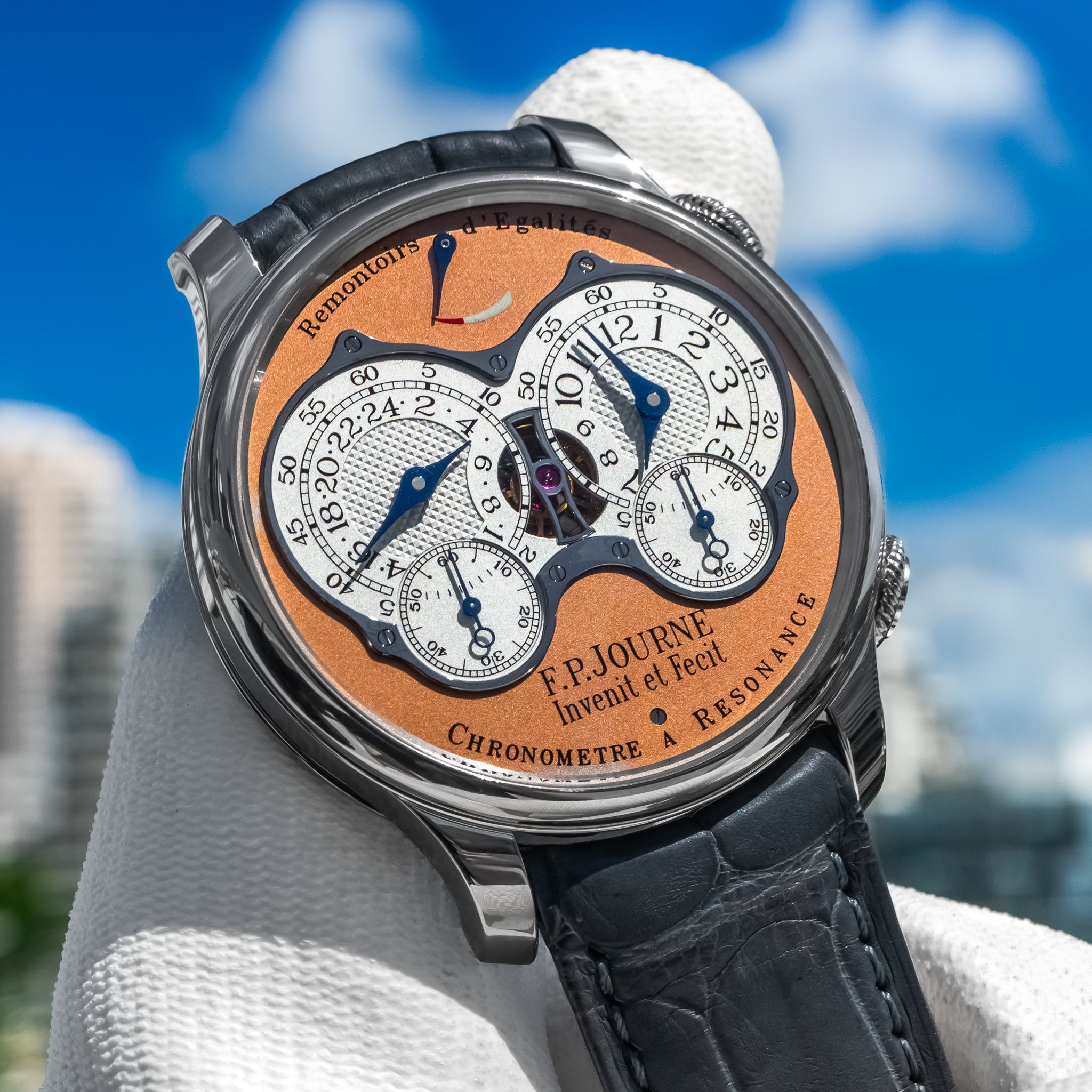 F.P. Journe Chronomètre À Résonance Salmon Dial 40mm