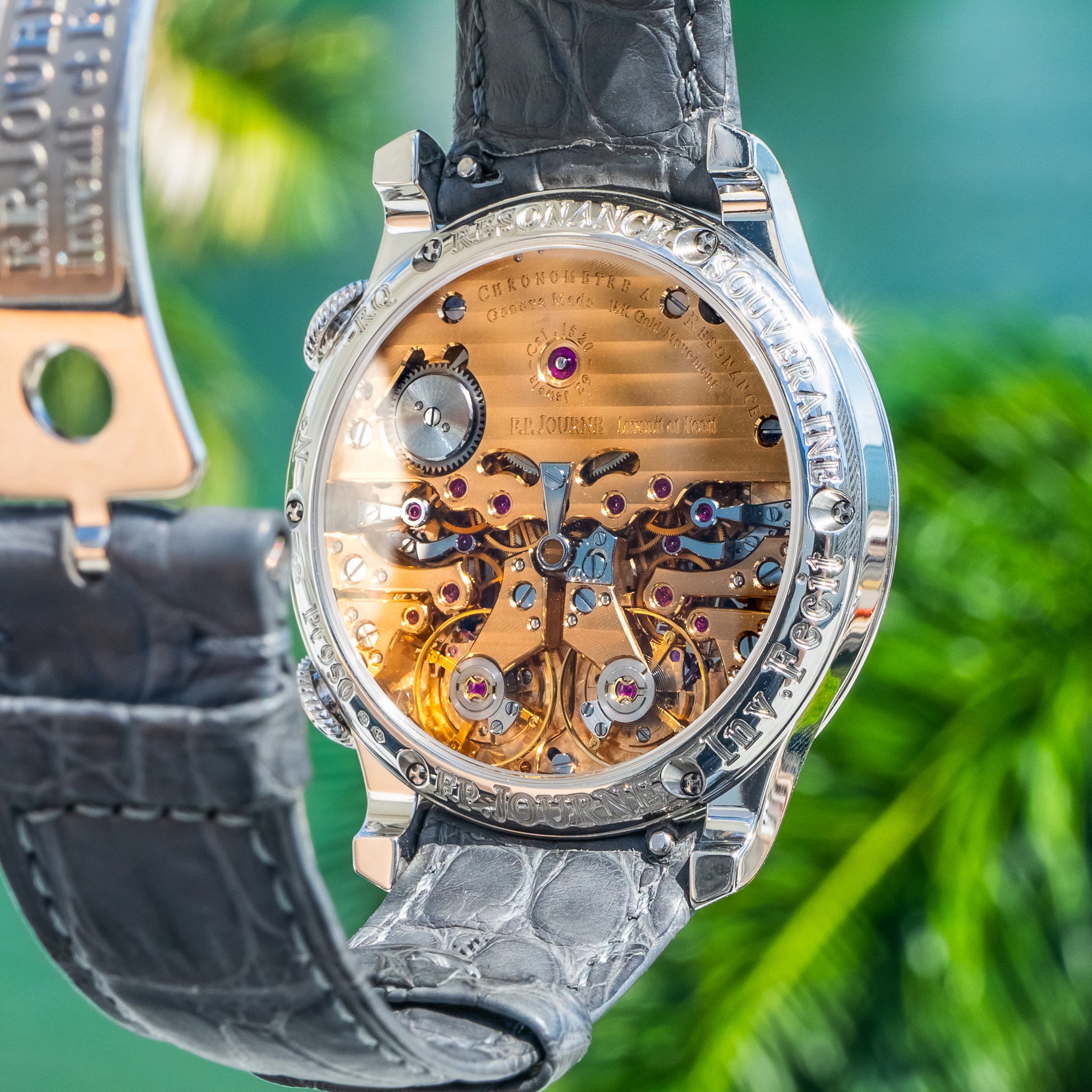 F.P. Journe Chronomètre À Résonance Salmon Dial 40mm