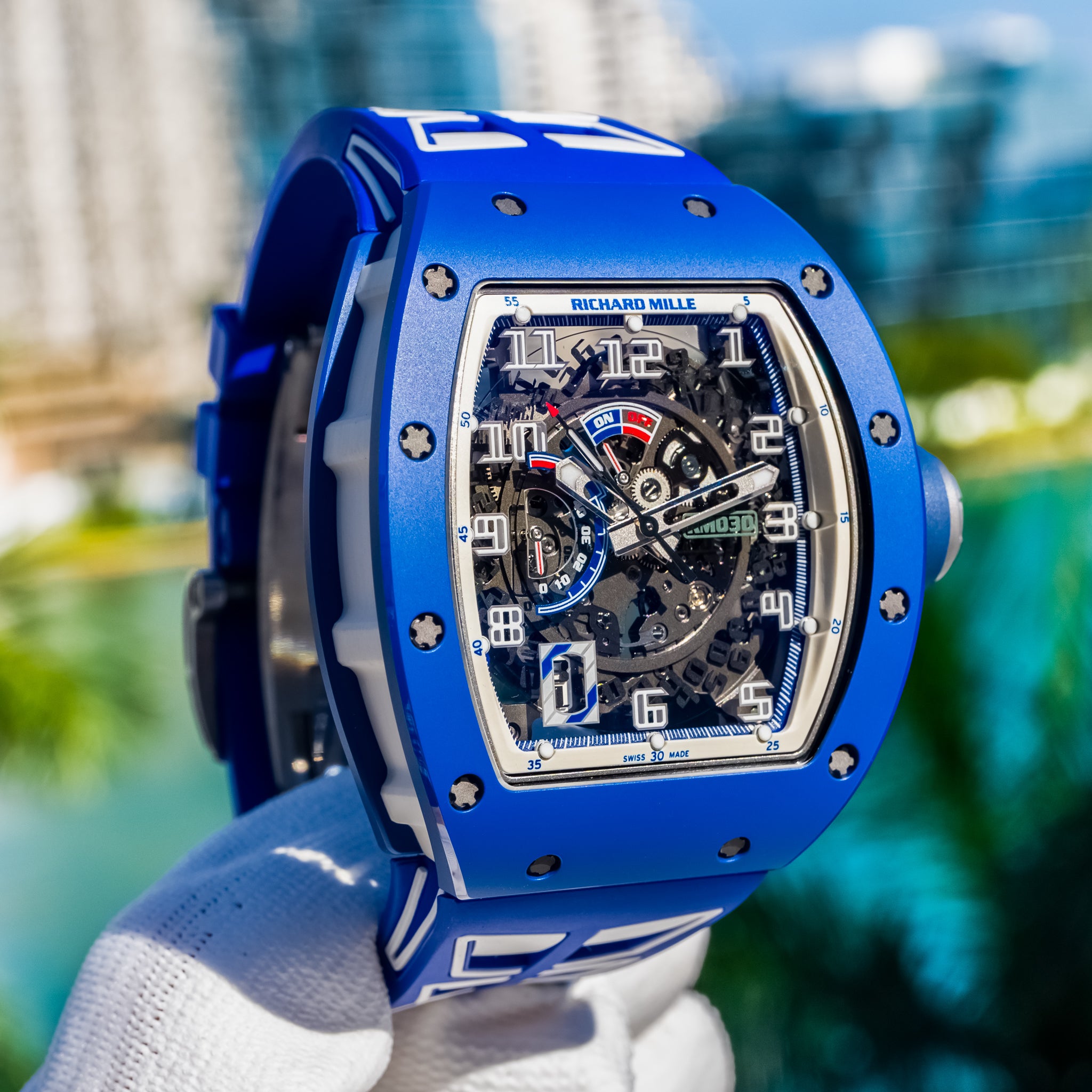 2019 Richard Mille RM030 EMEA Blue Ceramic LTD 30