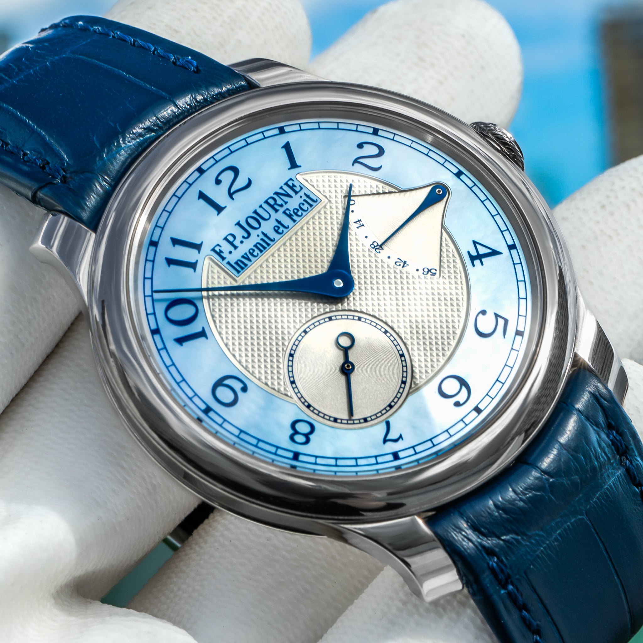 F.P. Journe Chronomètre Souverain Mother of Pearl Dial 40mm