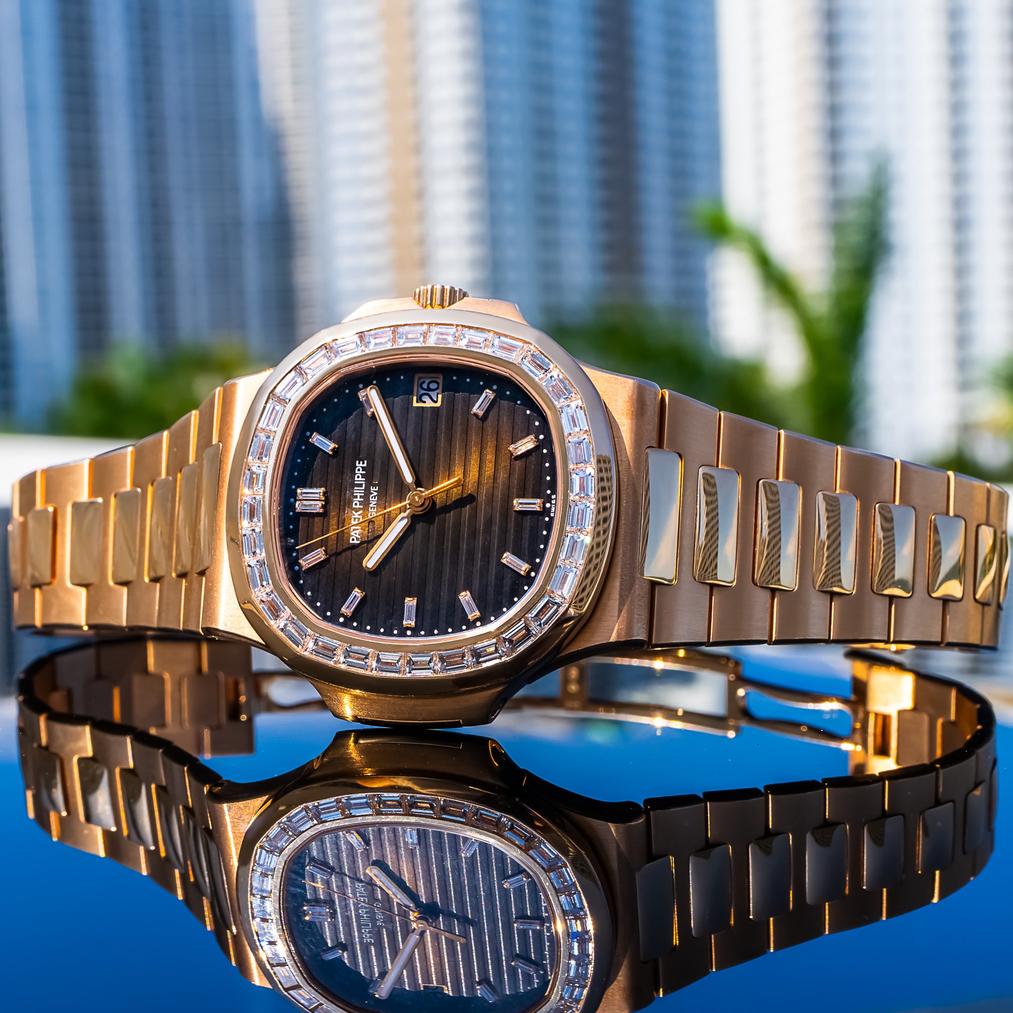 2016 Patek Philippe 5723/1R-010 Nautilus Brown Dial 40mm